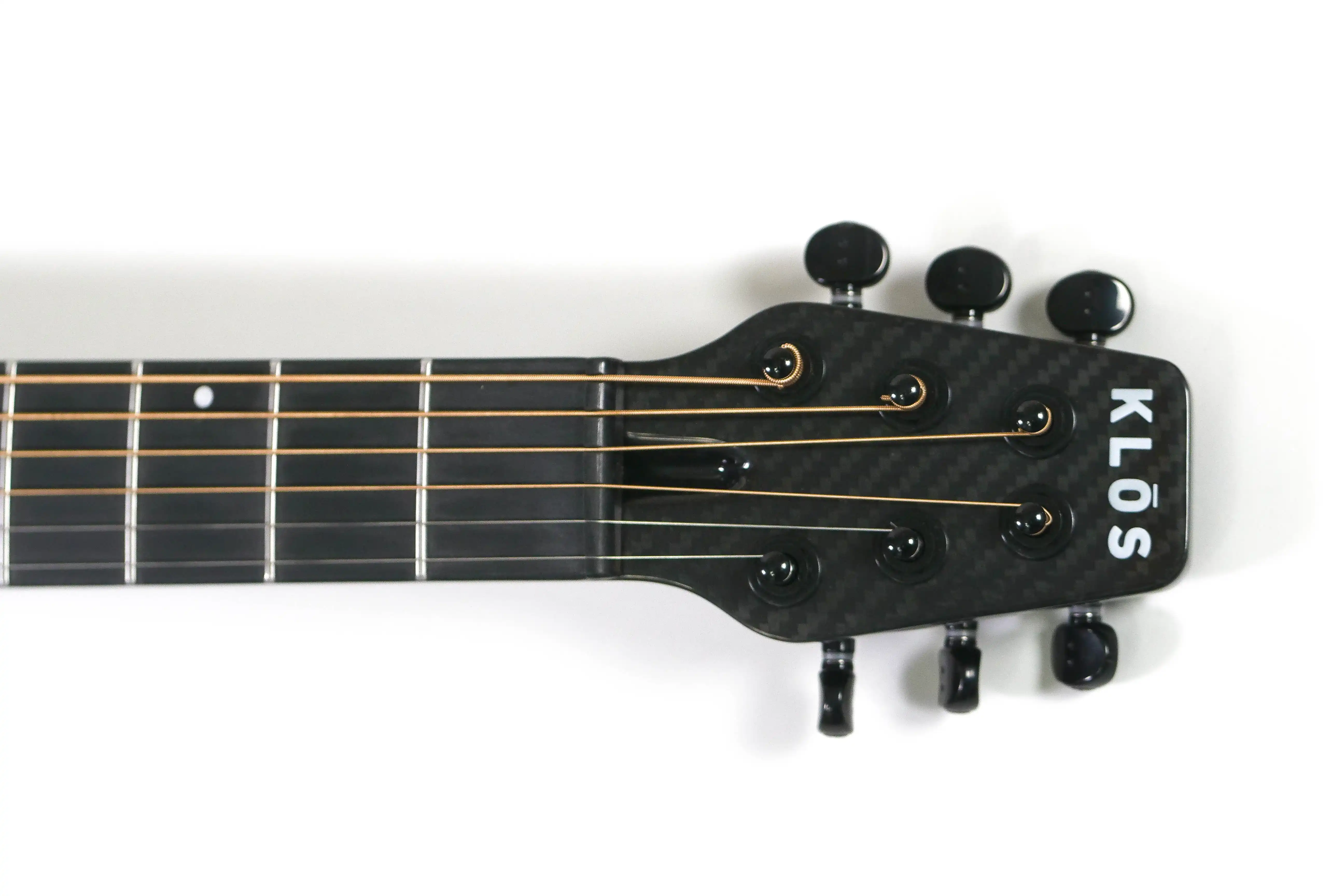 Klōs Deluxe Full Carbon Acoustic-Electric Travel Guitar w/ Pickup - Image 7