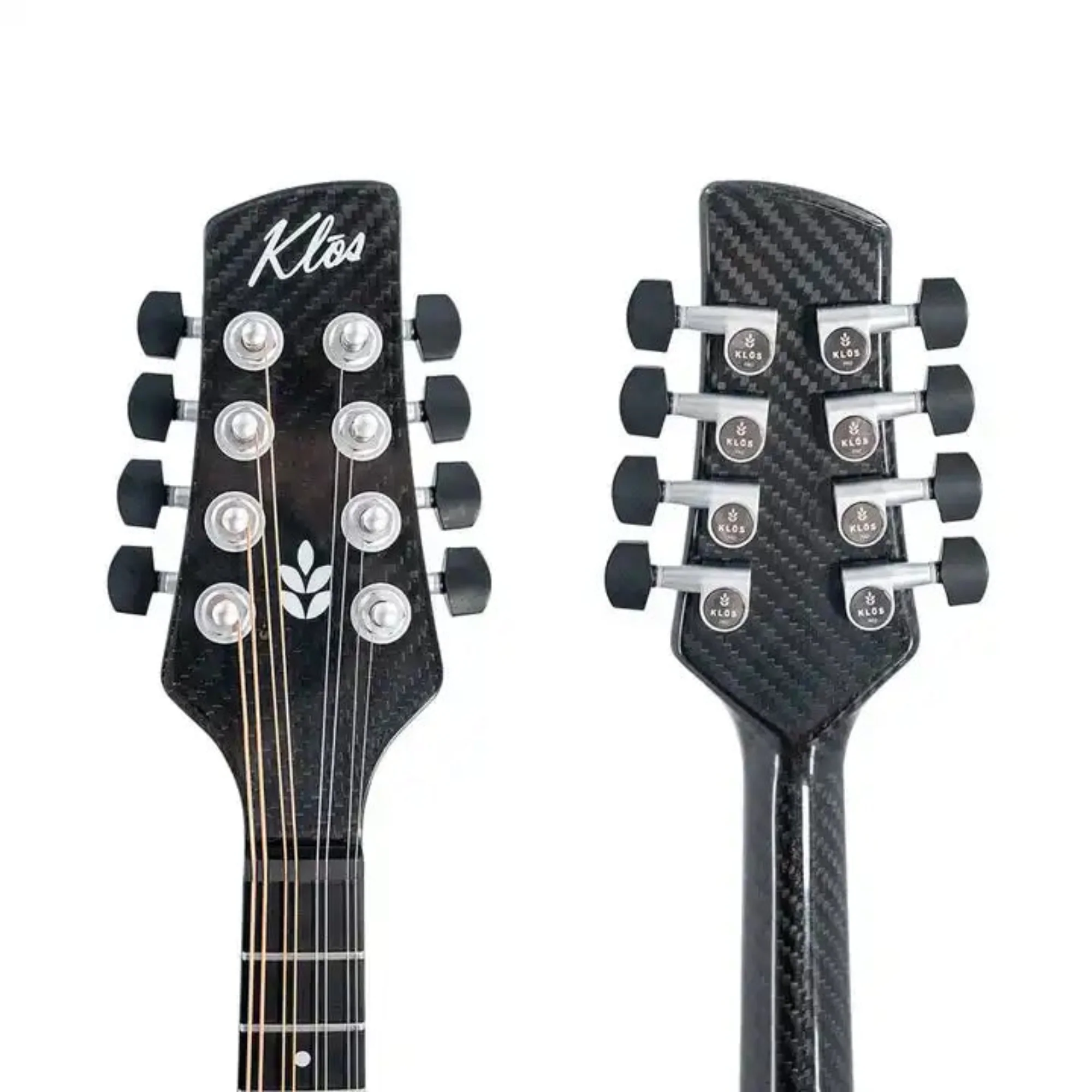 Klōs Full Carbon A-Style Acoustic Mandolin with Klōs Tranducer Pickup - Image 6