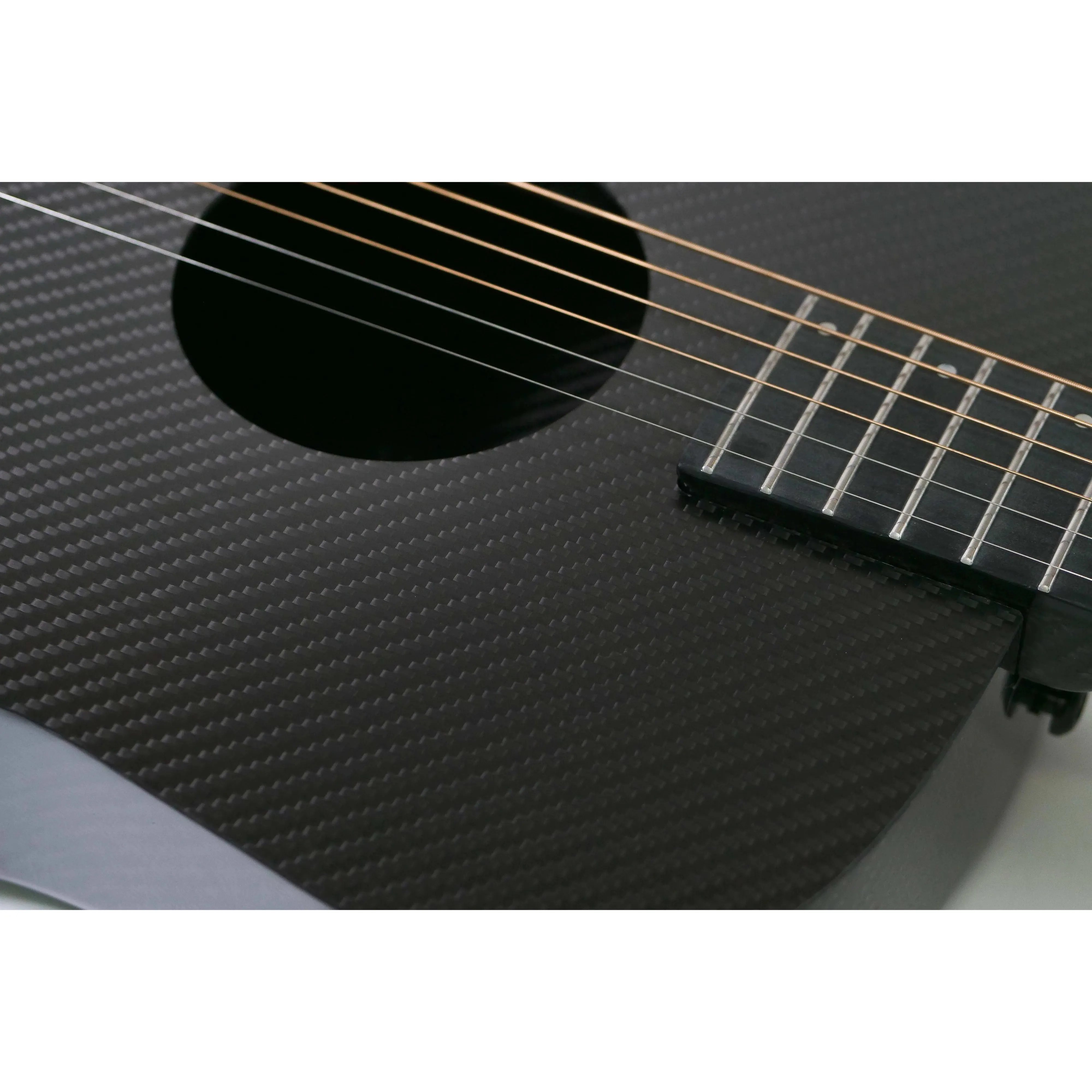 Klōs Full Carbon Acoustic-Electric Dreadnought Guitar w/ Fishman Pickup - Image 3
