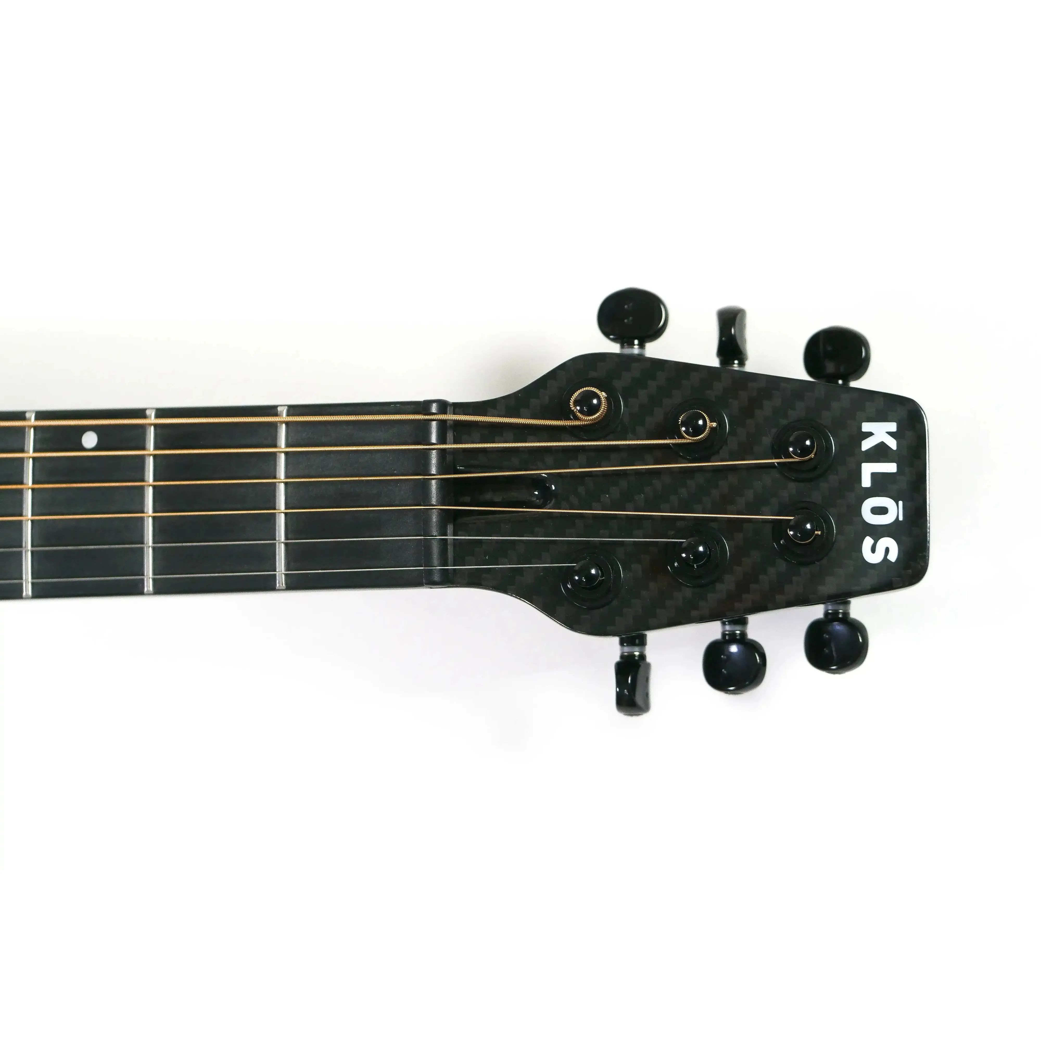 Klōs Full Carbon Acoustic-Electric Dreadnought Guitar w/ Fishman Pickup - Image 7