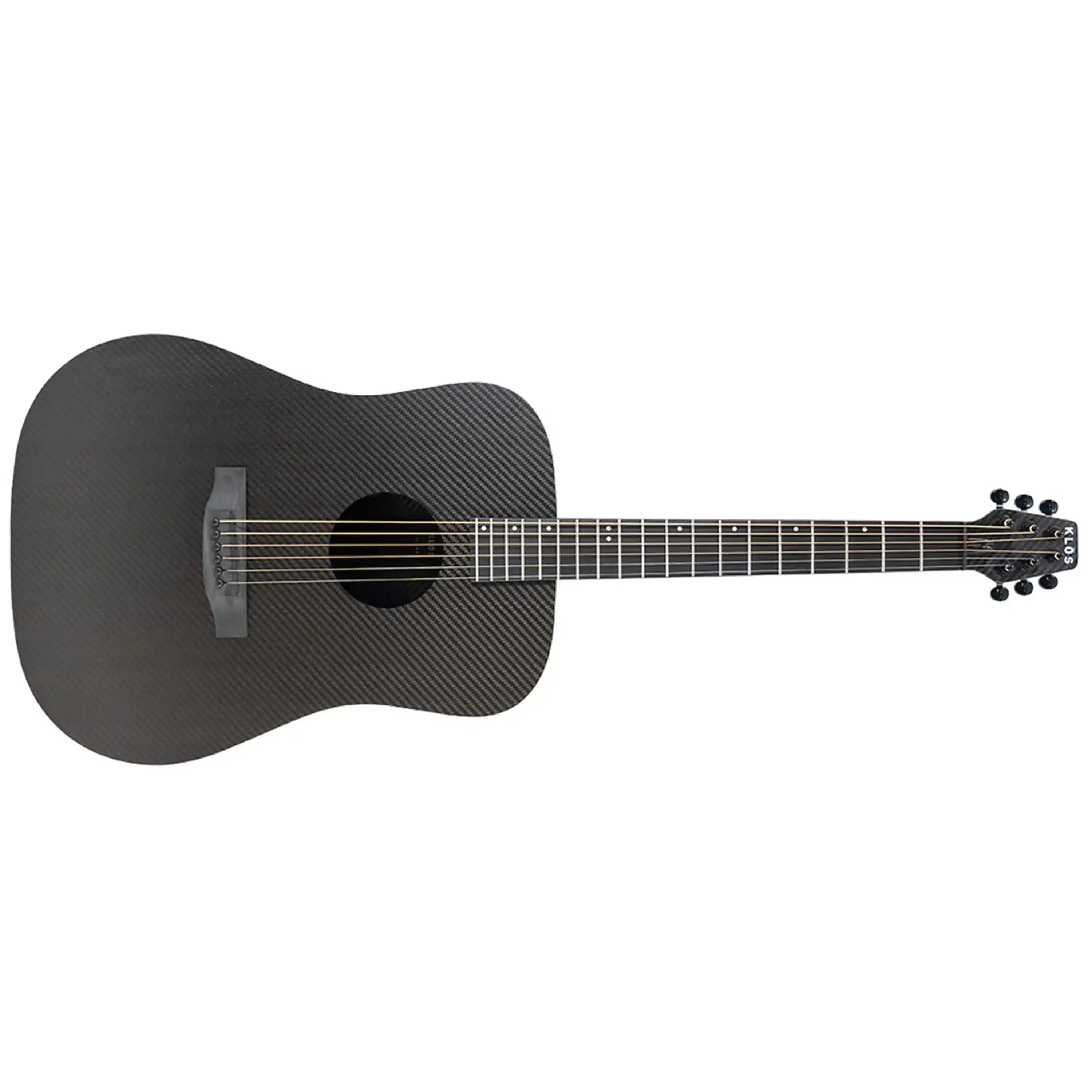 Klōs Full Carbon Deluxe Acoustic Dreadnought Guitar - Image 3