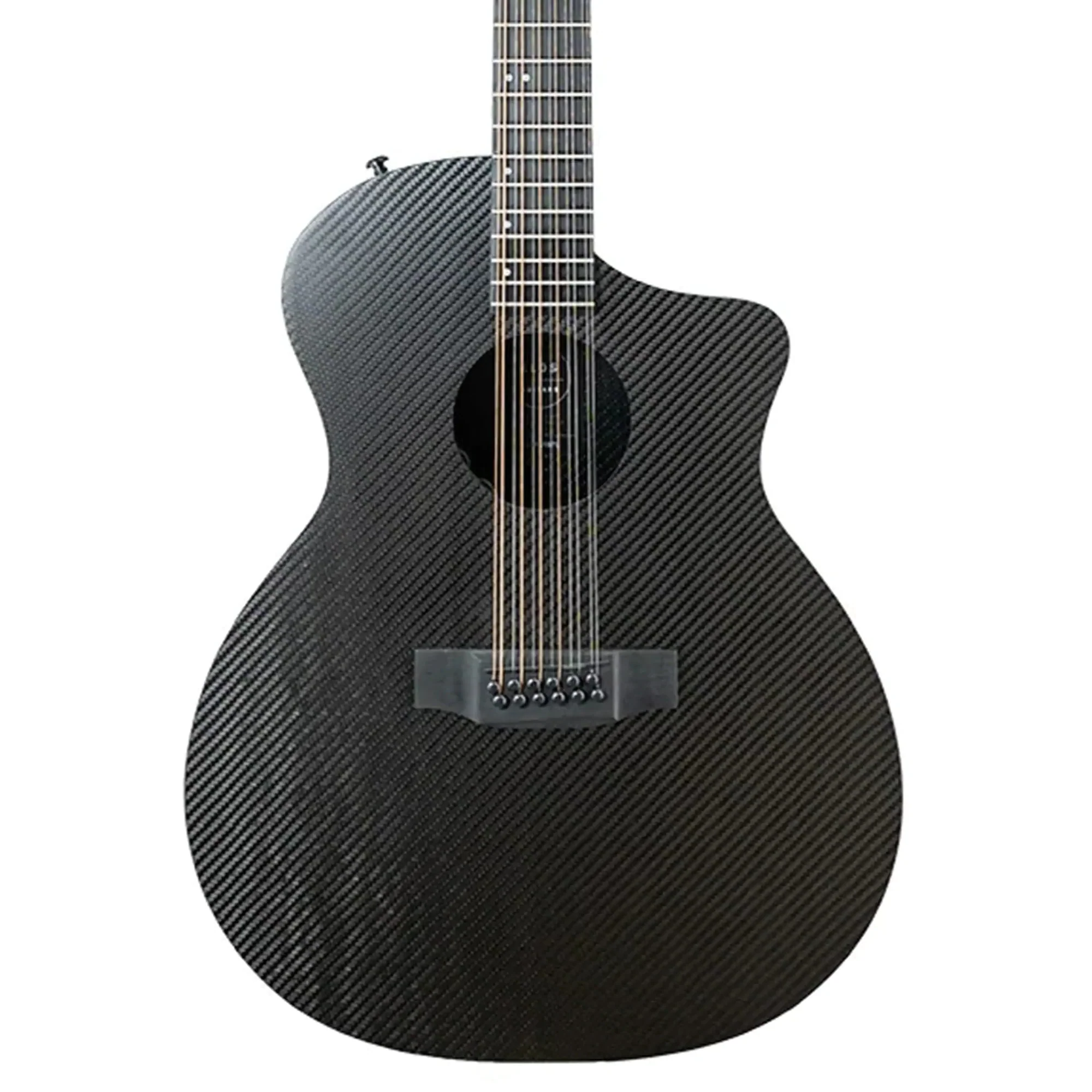 Klōs Full Carbon Grand Cutaway 12-String Acoustic Guitar with Fishman Sonitone Pickup