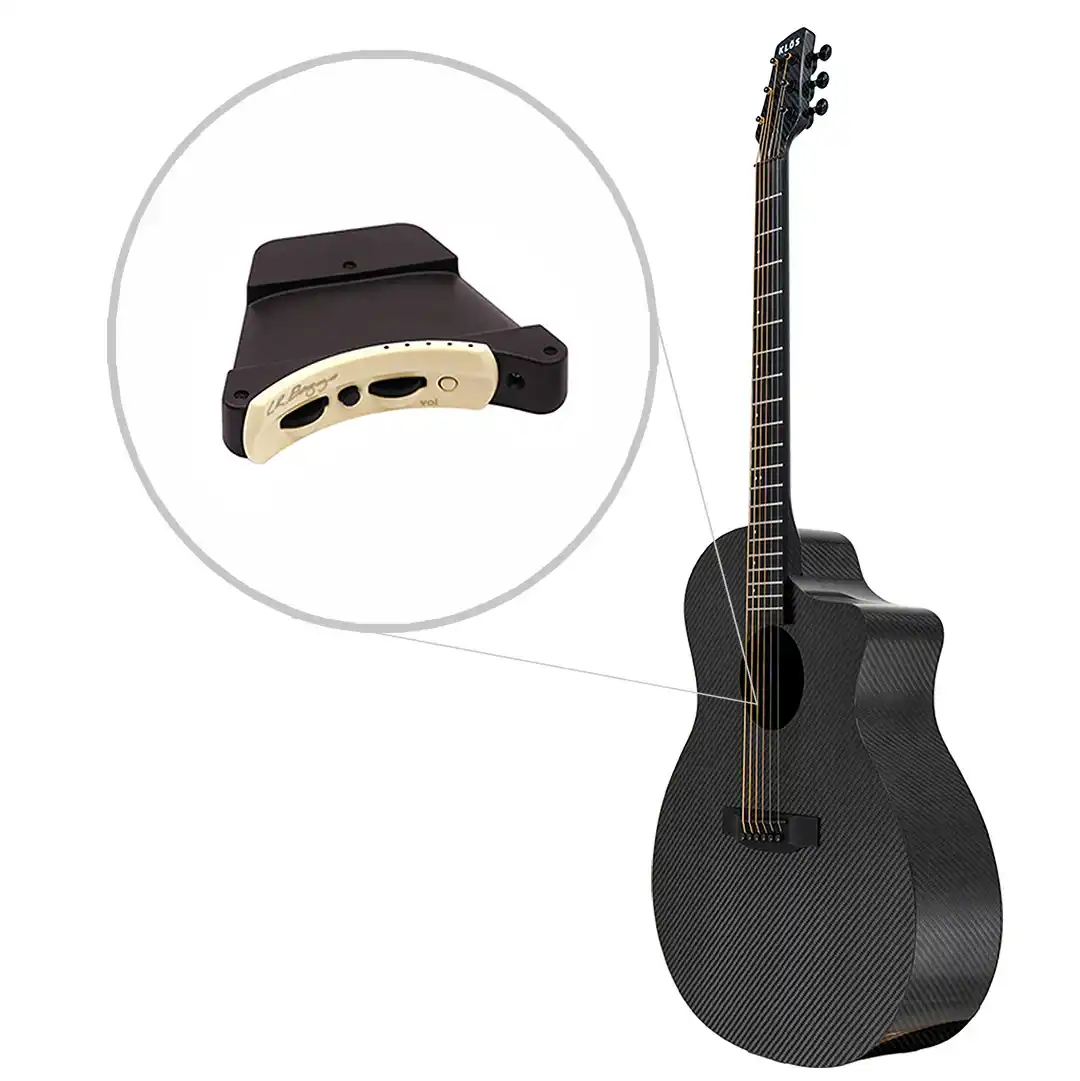 Klōs Full Carbon Grand Cutaway Acoustic Guitar with LR Baggs Anthem Pickup - Image 3