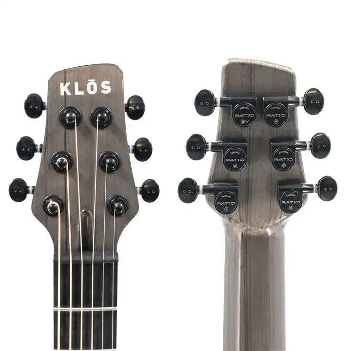 Klōs Full Carbon Timber Acoustic Travel Guitar with Sonitone Pickup - Image 6