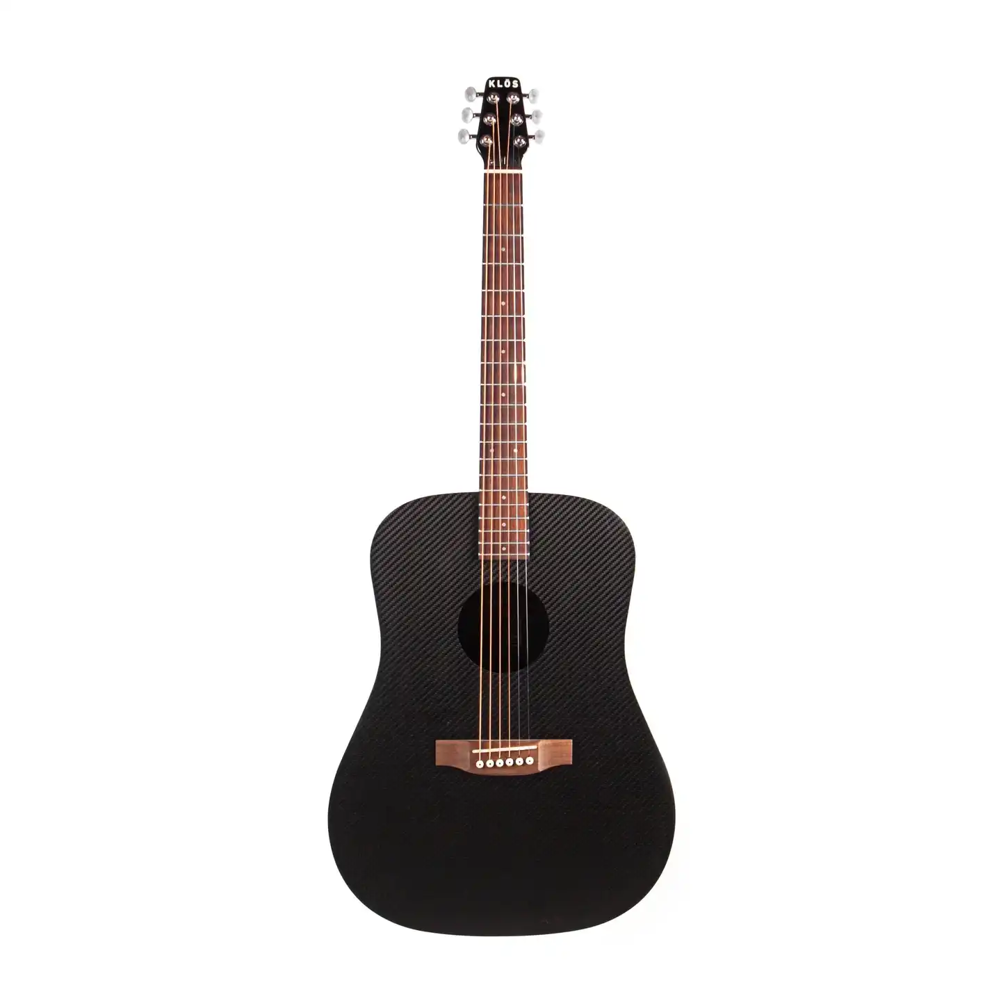 Klōs Hybrid Deluxe Dreadnought Acoustic-Electric Guitar - Image 5
