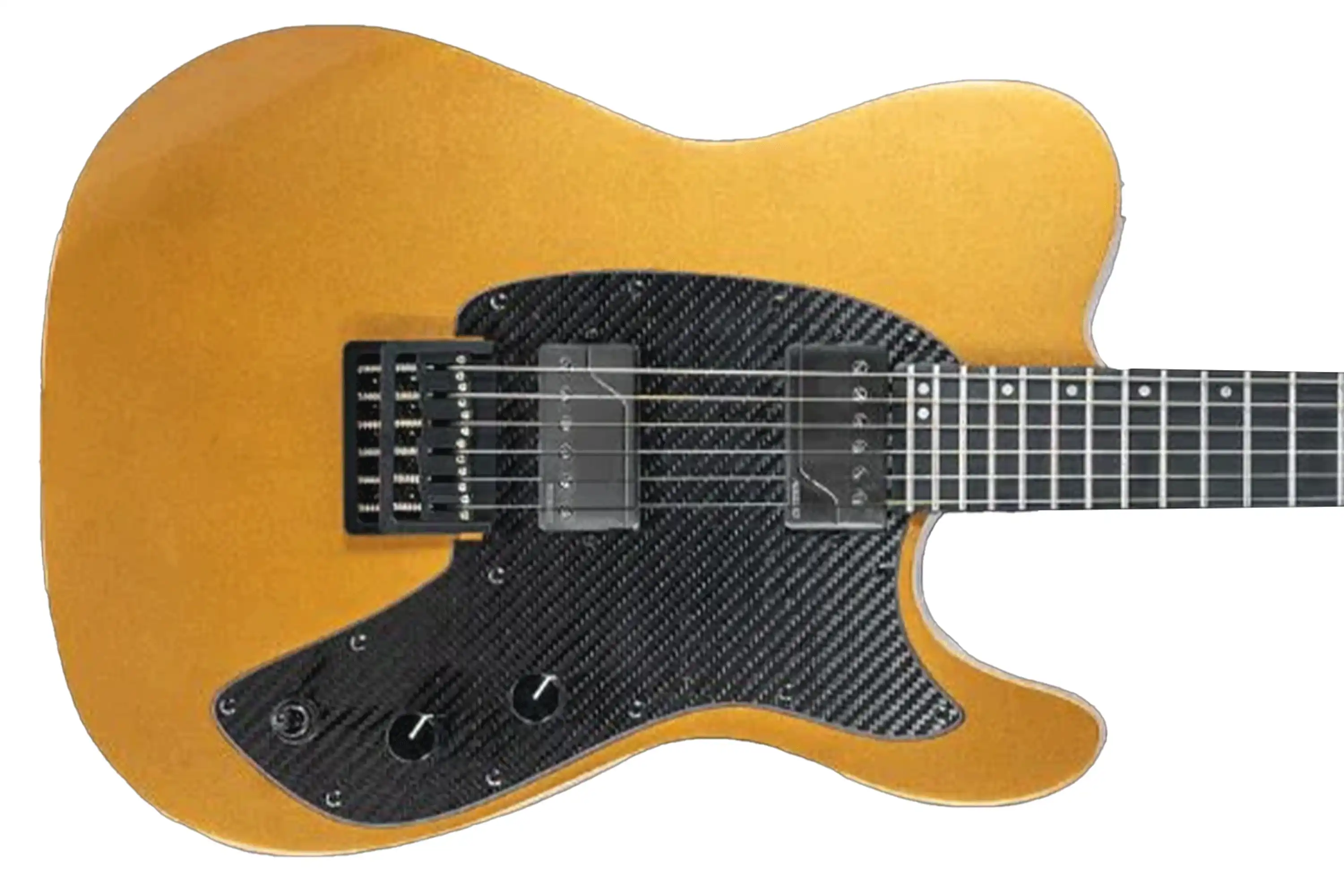 Klōs Telomere Custom Series 24 Fret Electric Guitar with Fishman Fluence Pickup - Gold