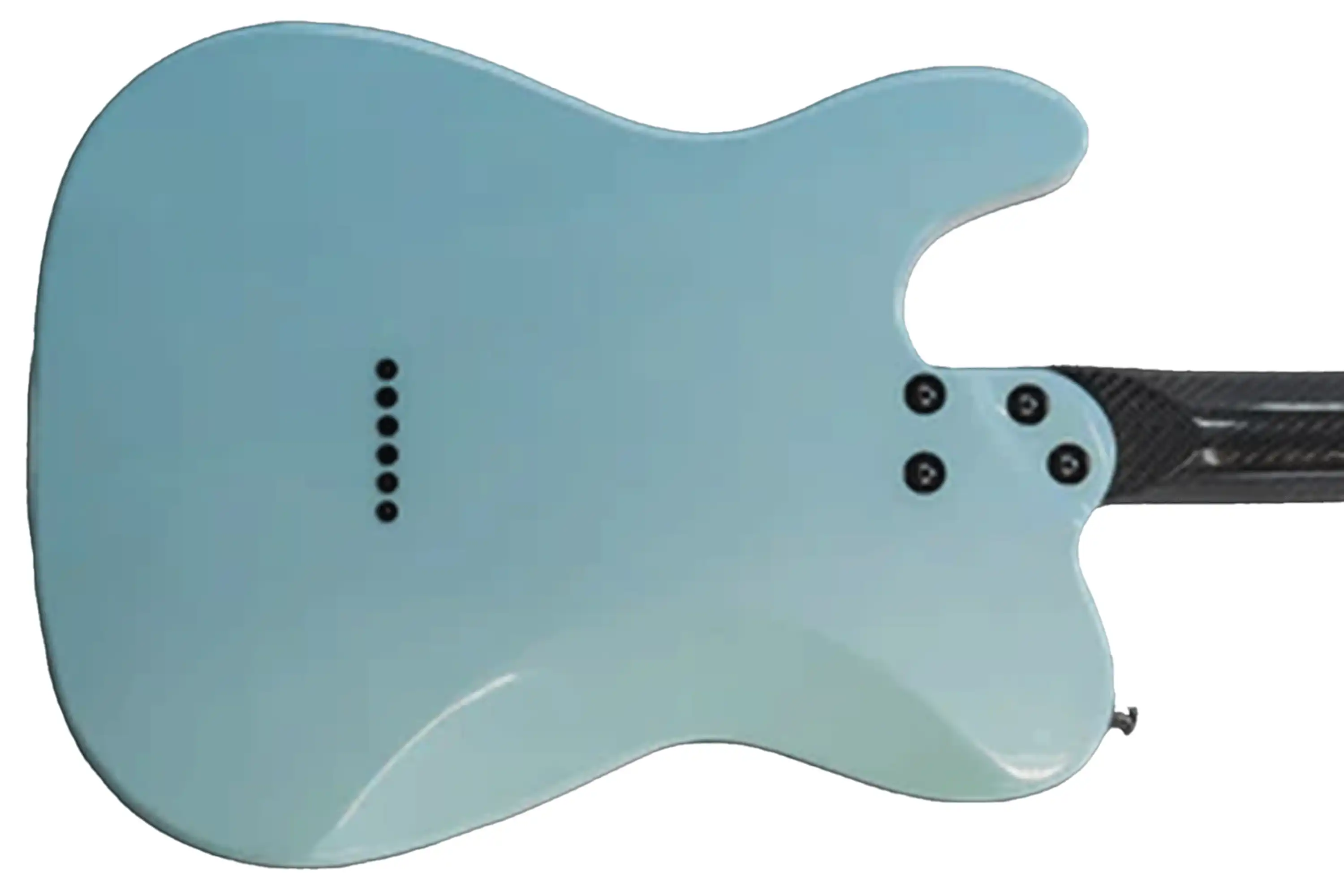 Klōs Telomere Custom Series 22 Fret Electric Guitar with Klos Single Coils Pickup - Stone Blue - Image 2