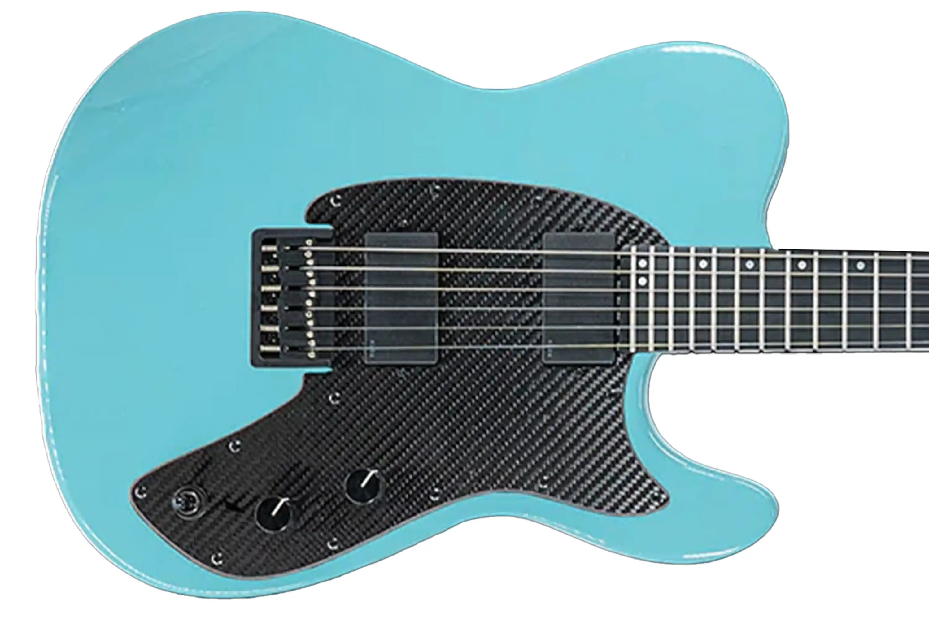 Klōs Telomere Custom Series 22 Fret Electric Guitar with Klos Blackouts Pickup - Stone Blue