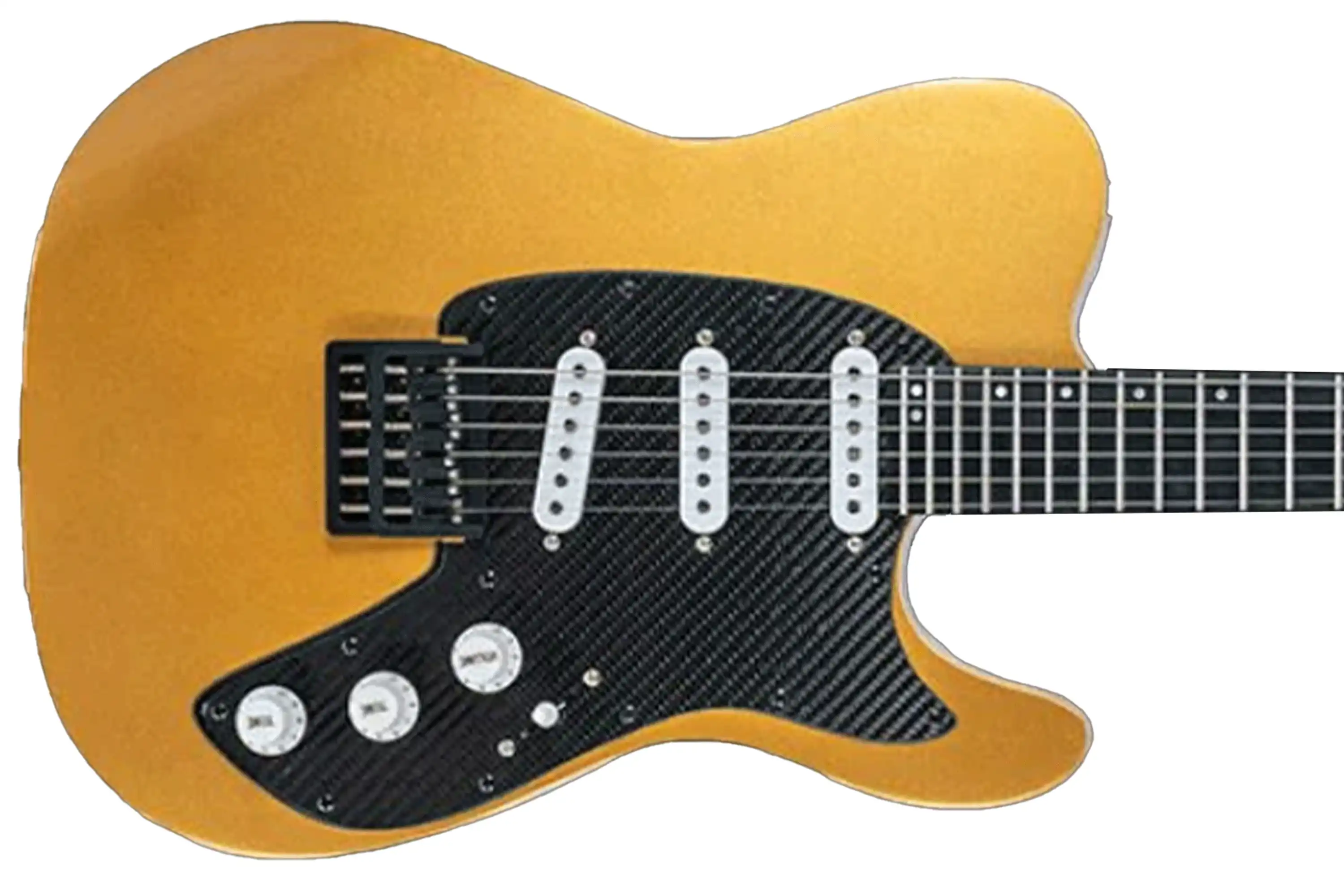 Klōs Telomere Custom Series 22 Fret Electric Guitar with Klos Single Coils Pickup - Gold