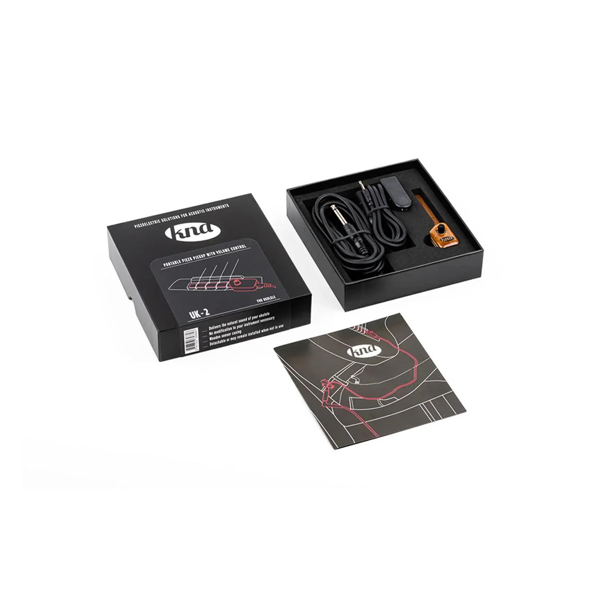 KNA UK-2 Portable Piezo Pickup with Volume Control - Image 4