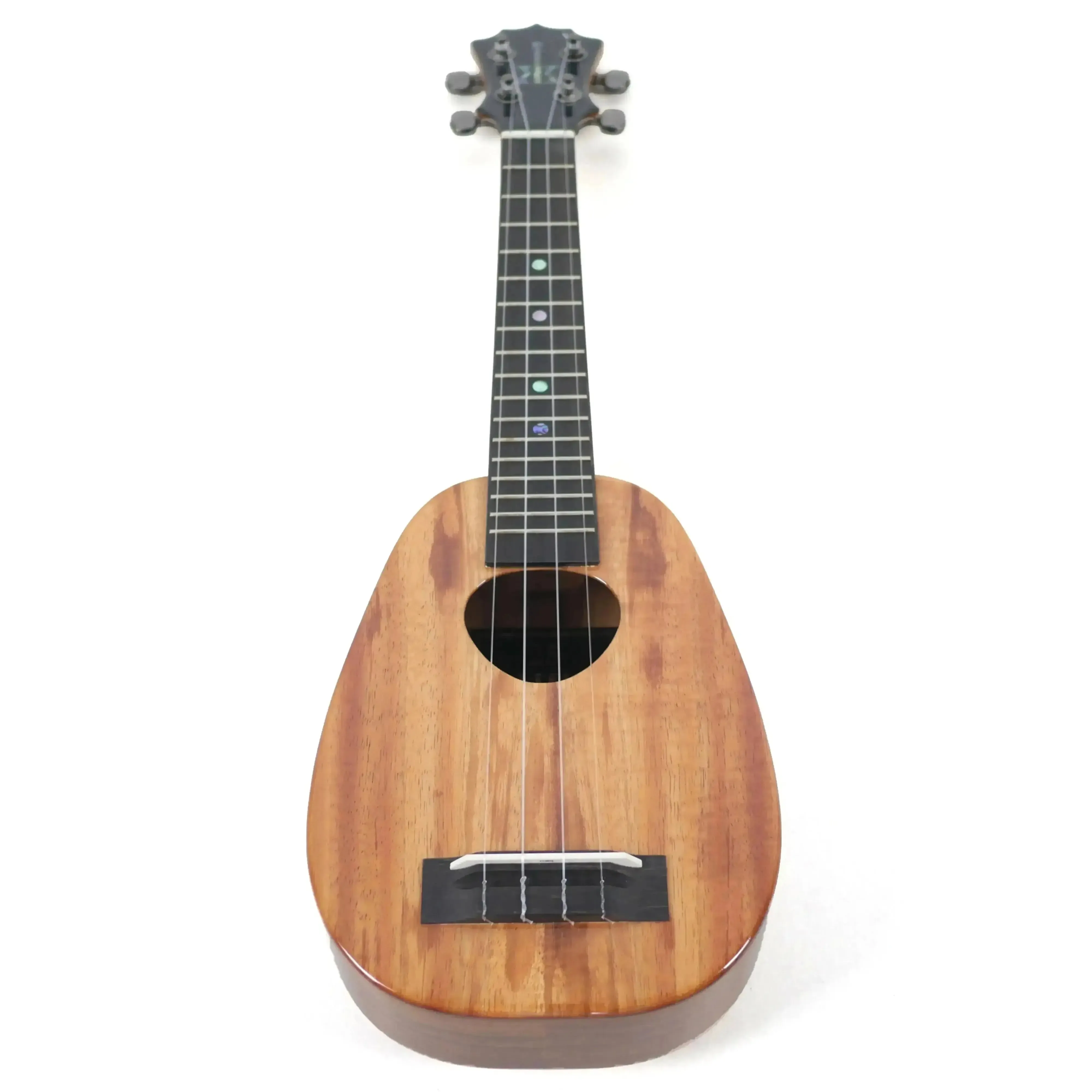 KoAloha #25 KSM-03 25th Anniversary Silver Series Pineapple Soprano Longneck Ukulele - Image 4