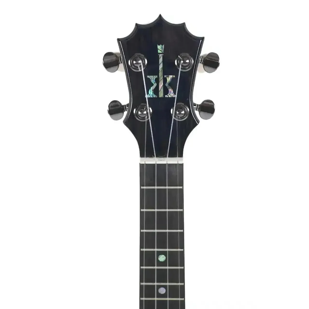 KoAloha #25 KSM-03 25th Anniversary Silver Series Pineapple Soprano Longneck Ukulele - Image 6