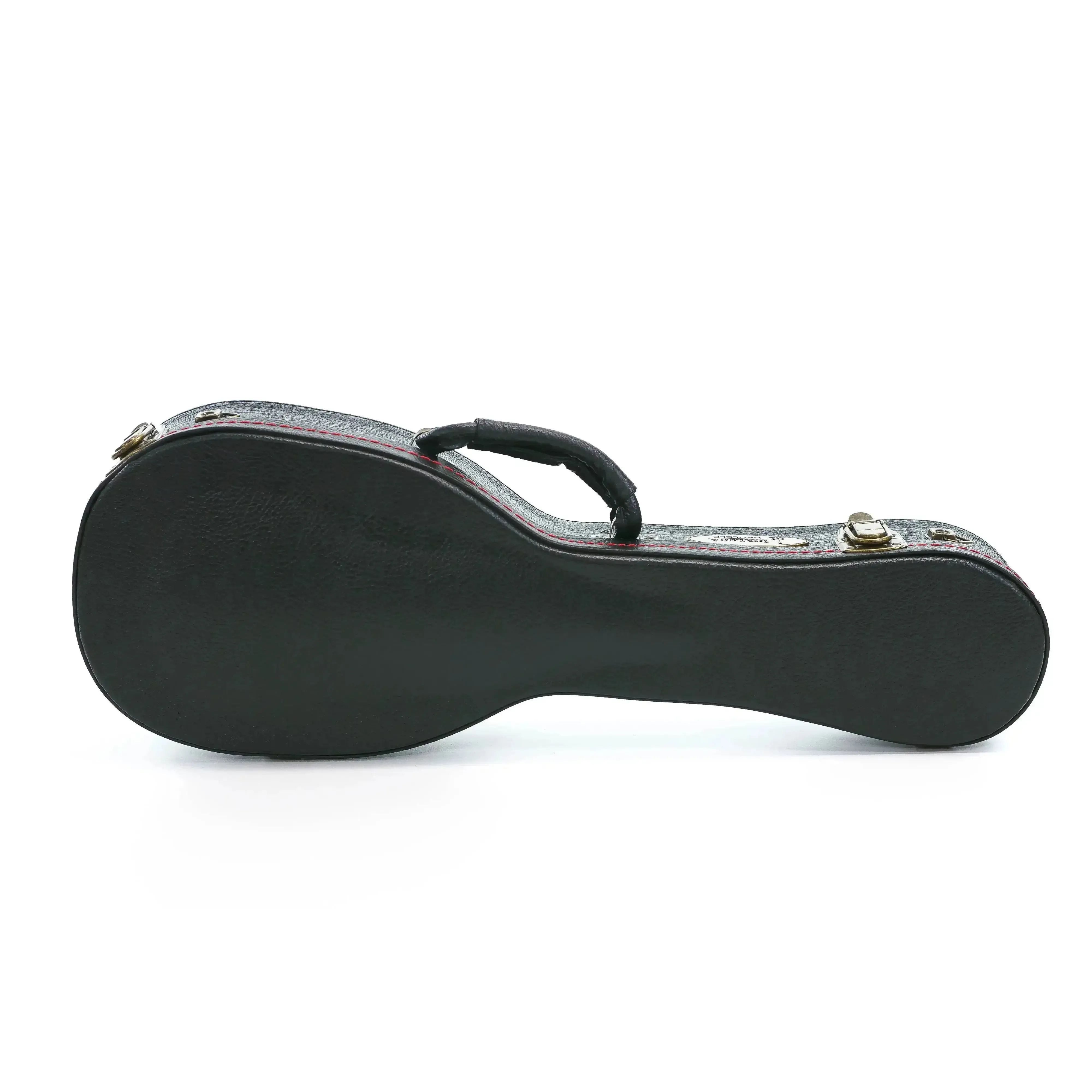 KoAloha Black Hardshell Soprano Pineapple Longneck Ukulele Case