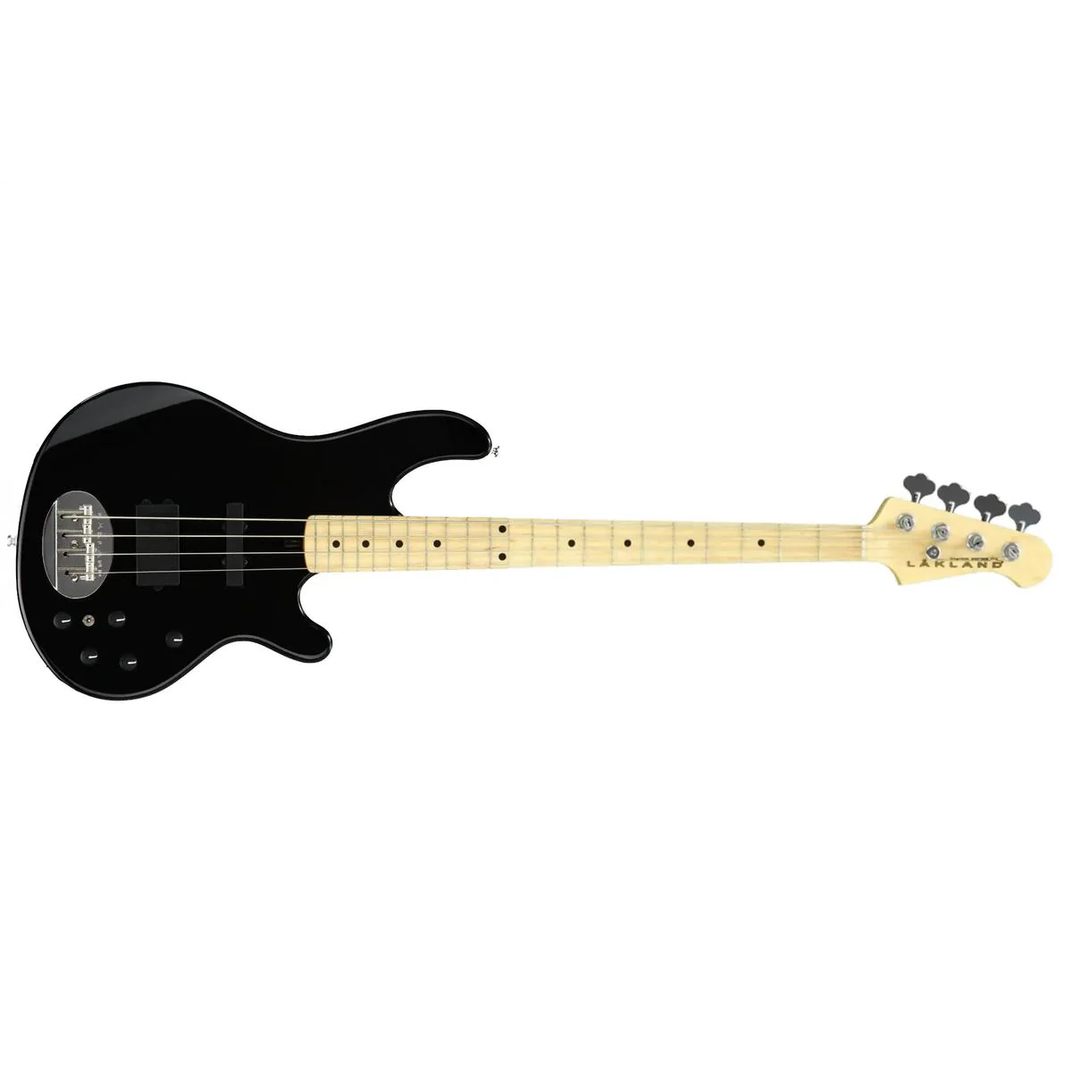 Lakland 44-02 Skyline Series 4-String Electric Bass - Black - Image 3