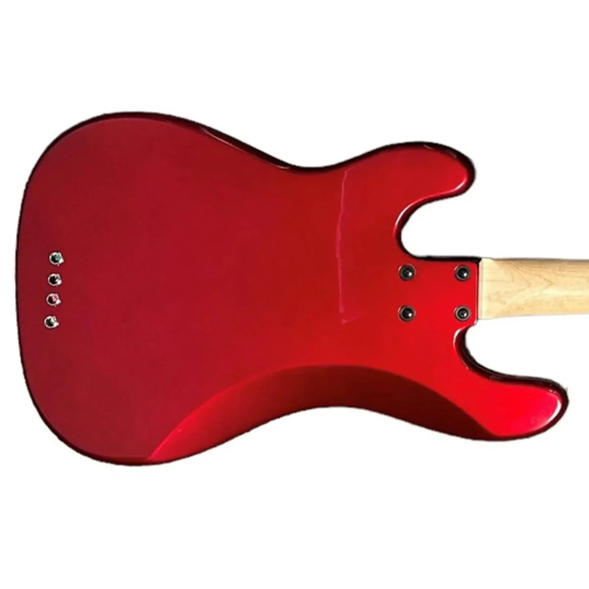 Lakland 44-64 Custom PJ Skyline Series 4-String Electric Bass - Candy Apple Red - Image 2