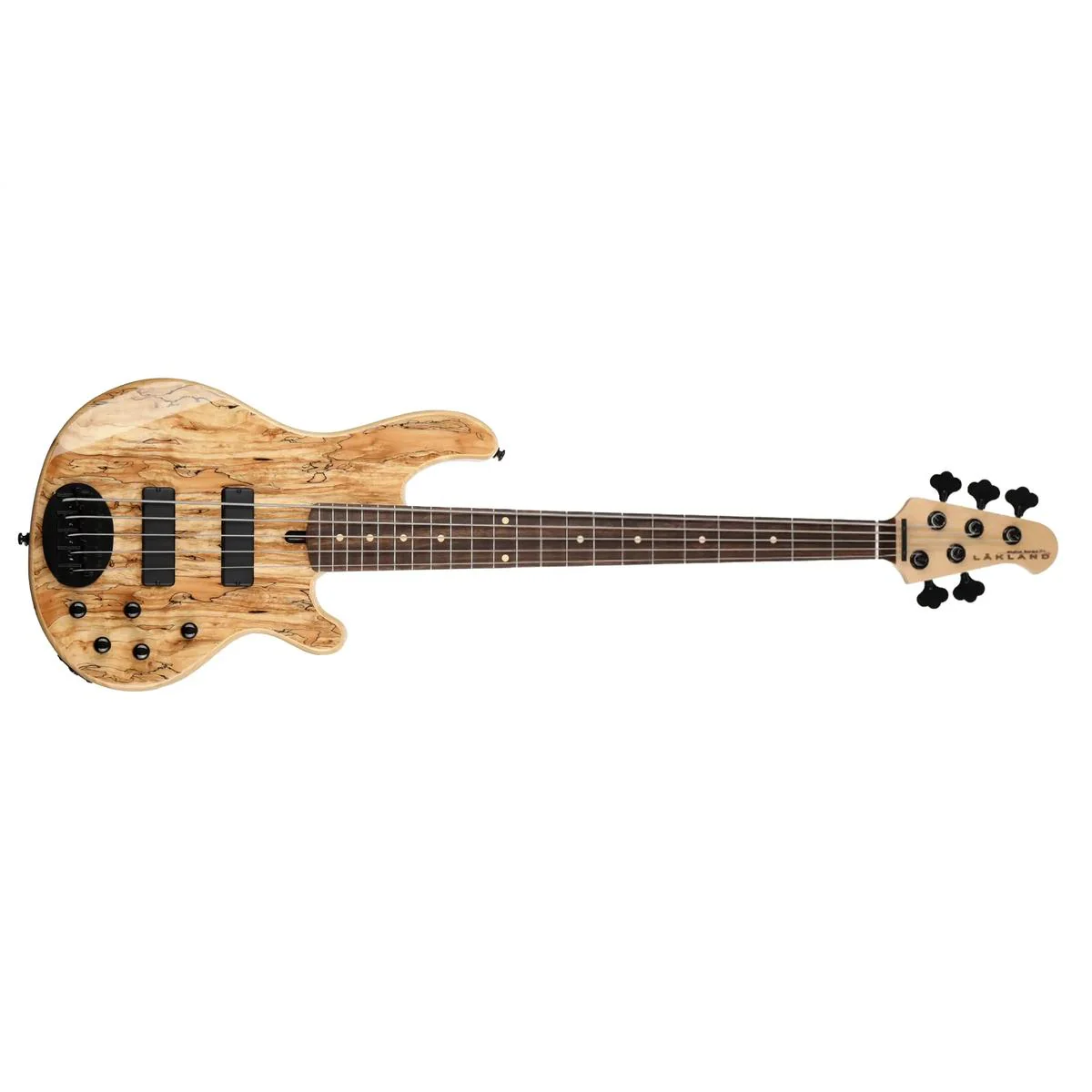 Lakland 55-01 Deluxe Skyline Series 5-String Electric Bass - Spalted Maple - Image 3