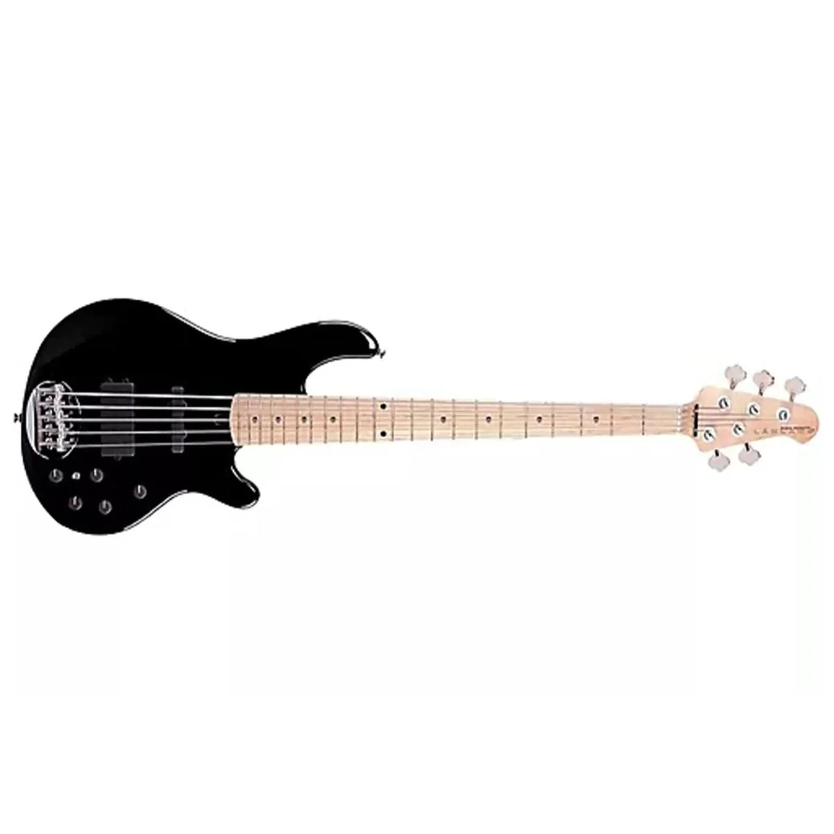 Lakland 55-02 Skyline Series 5-String Electric Bass - Black - Image 2