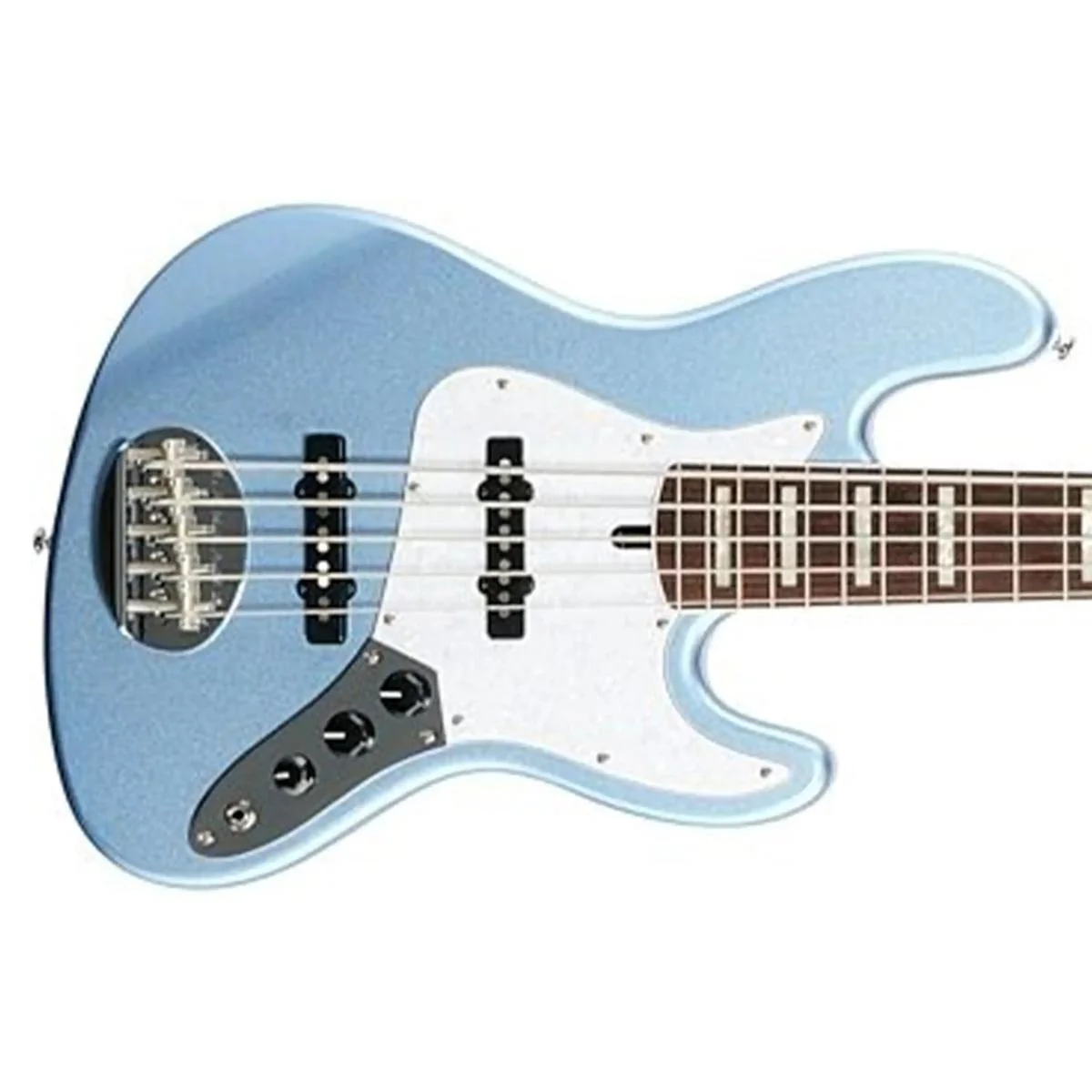 Lakland 55-60 Custom "Vintage J" Skyline Series 5-String Electric Bass - Lake Placid Blue