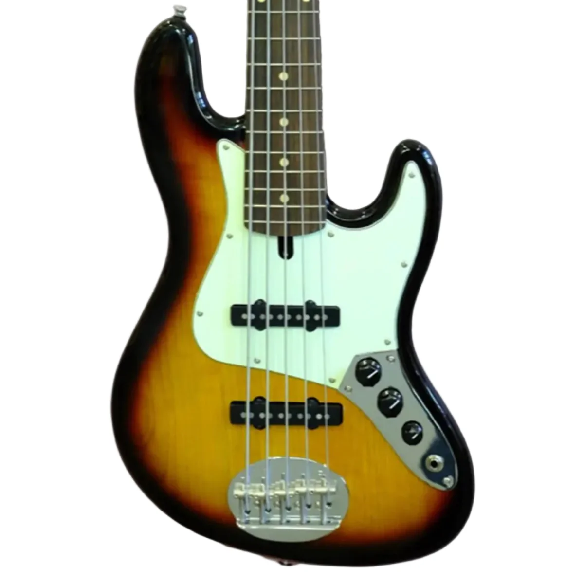 Lakland 55-60 "Vintage J" Skyline Series 5-String Electric Bass - 3 Tone Sunburst