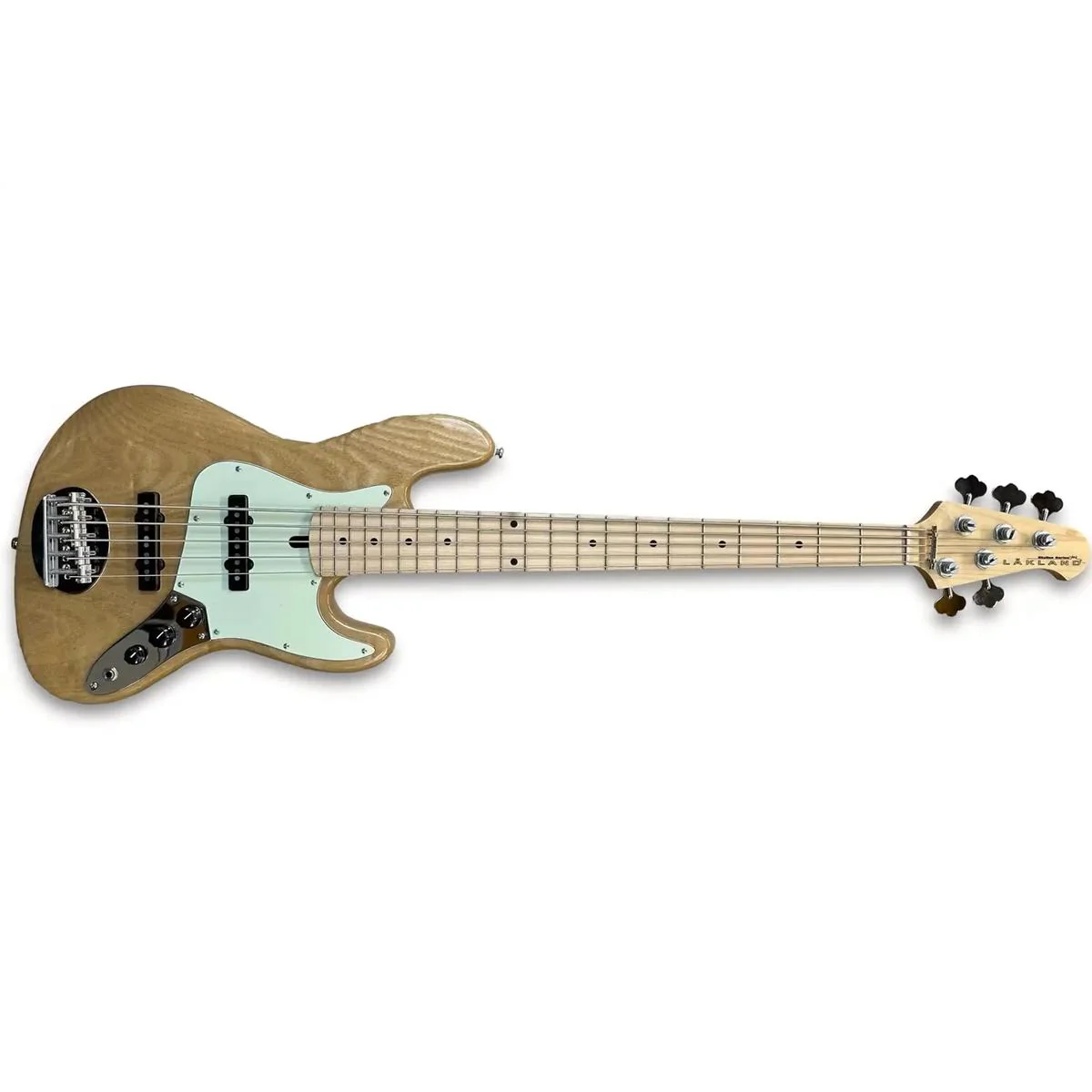 Lakland 55-60 "Vintage J" Skyline Series 5-String Electric Bass - Natural - Image 2
