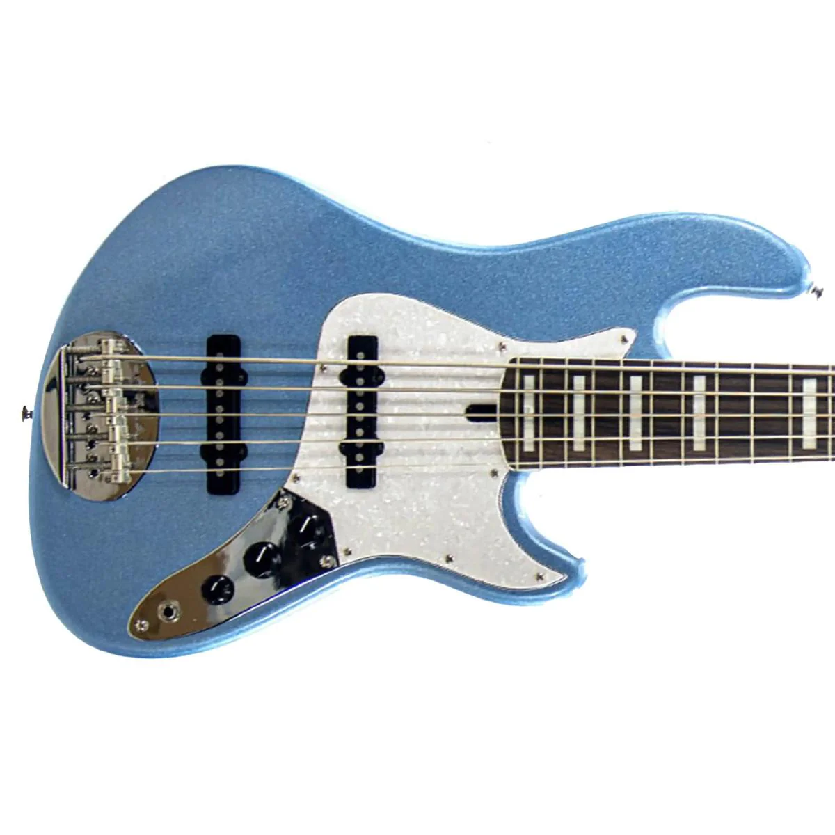 Lakland DJ-5 Skyline Darryl Jones 5-string Bass Guitar - Lake Placid Blue