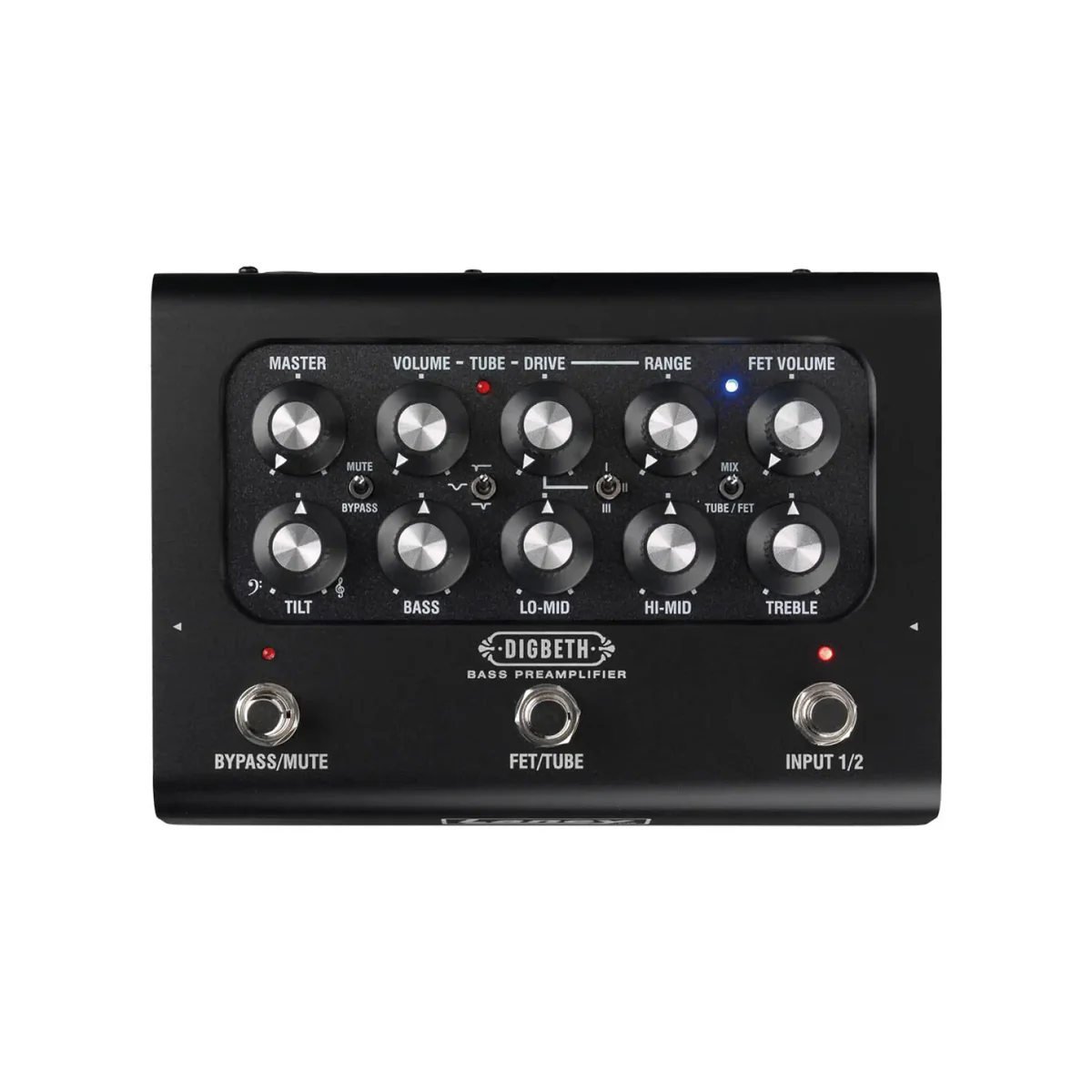 Laney BCC-DB-EAST-PRE Nathan East Signature Black Country Custom DIGBETH Bass Pre Amplifier Pedal