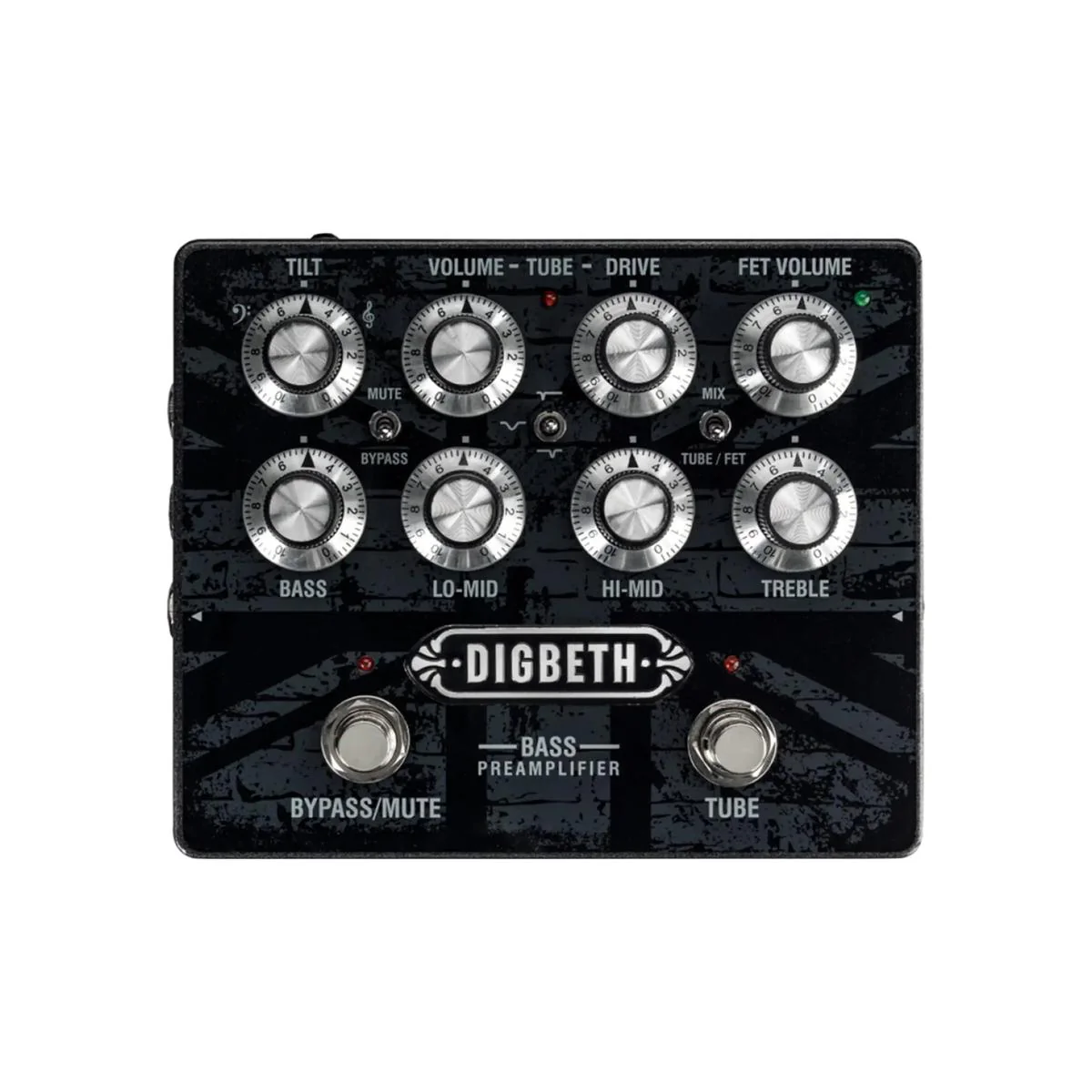 Laney DIGBETH Series Bass Guitar Pre Amplifier Pedal