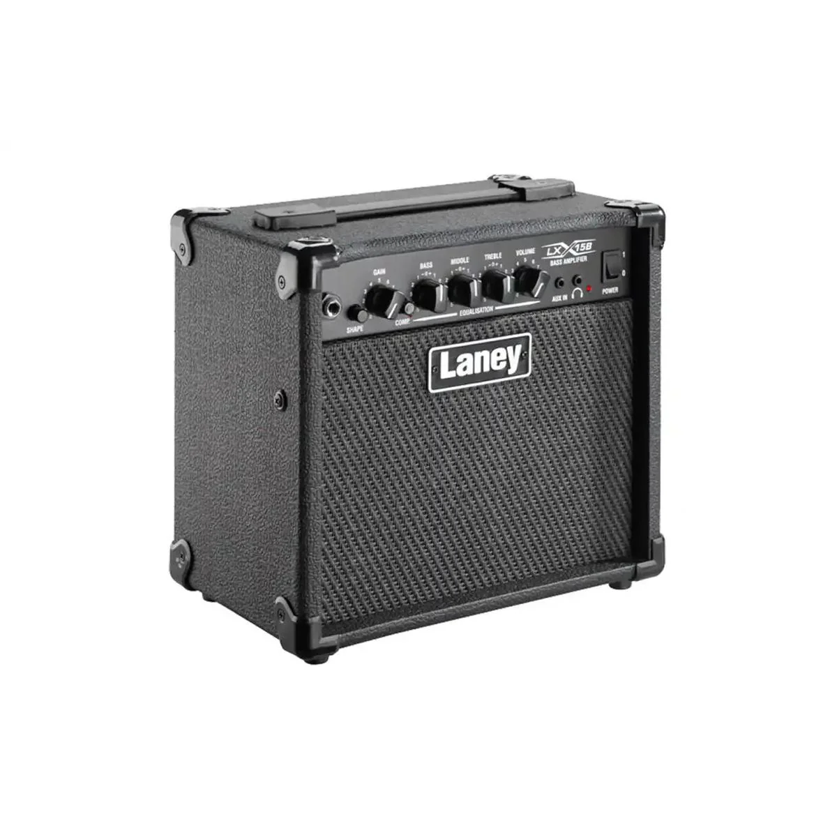 Laney LX15B 15-Watt Electric Bass Combo Amplifier - Black
