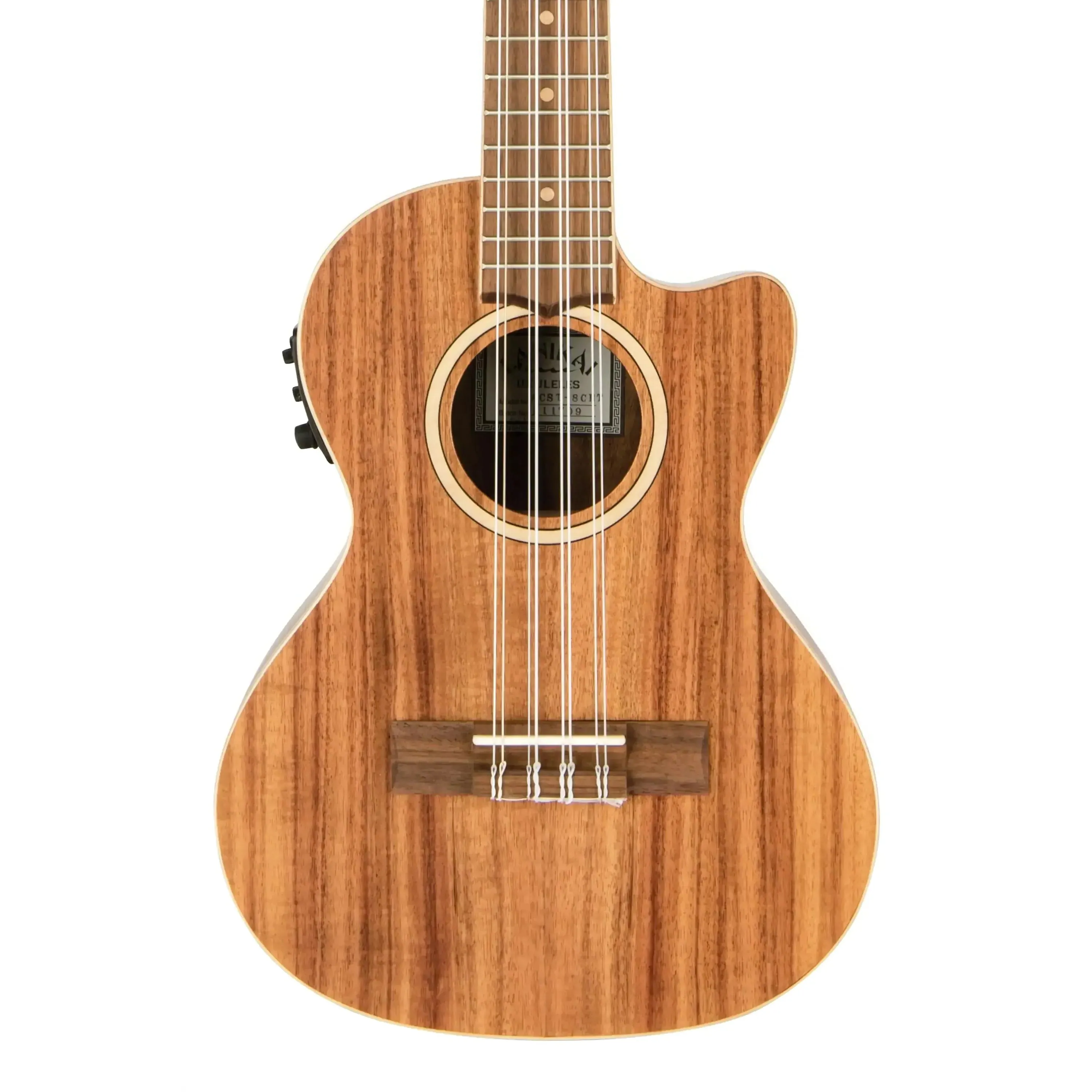 Lanikai ACST-8CET Acacia 8-String Tenor Ukulele with Pickup