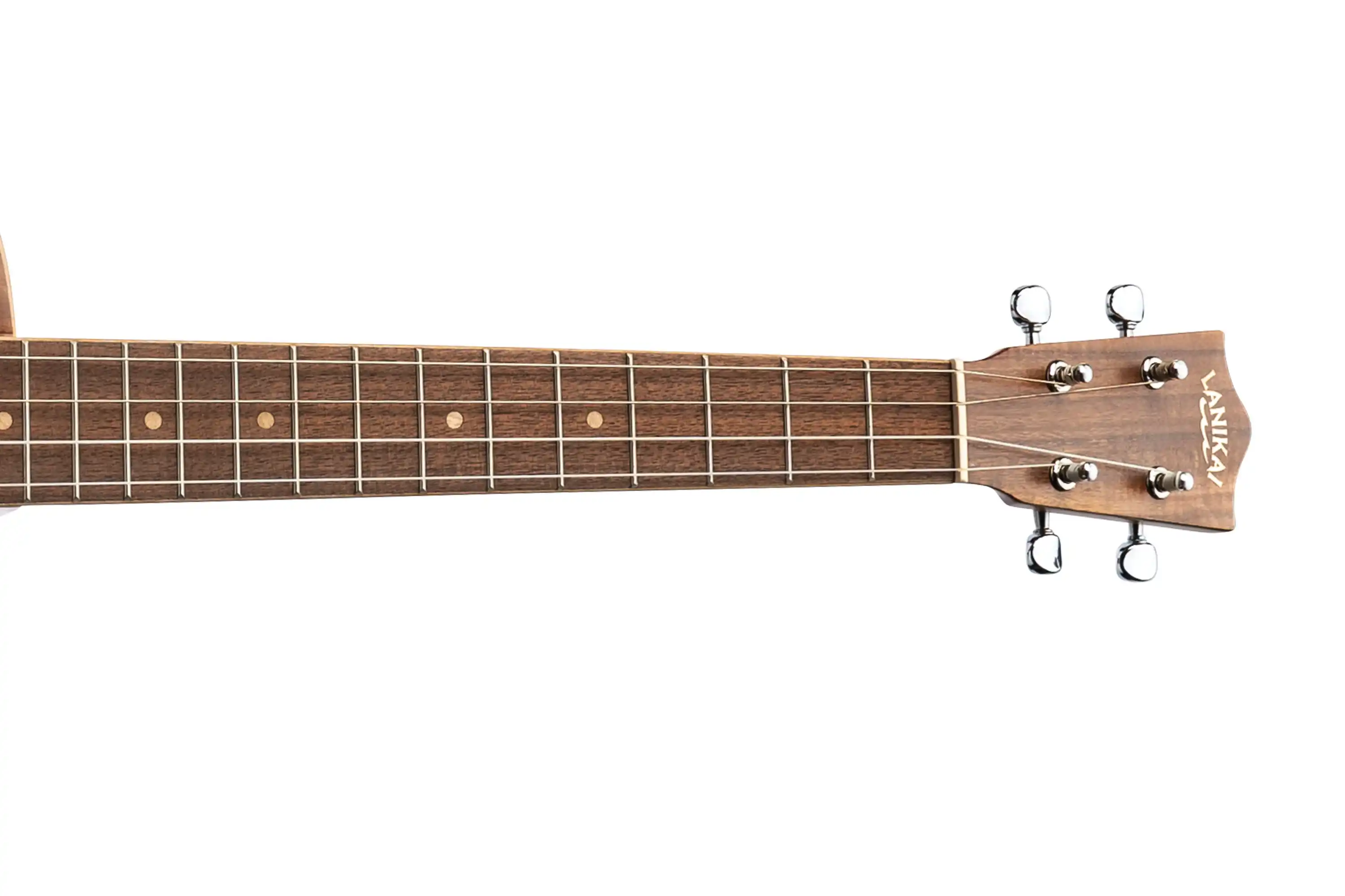 Lanikai ACST-CEB Solid Acacia Top Baritone Ukulele w/ Pickup - Image 5