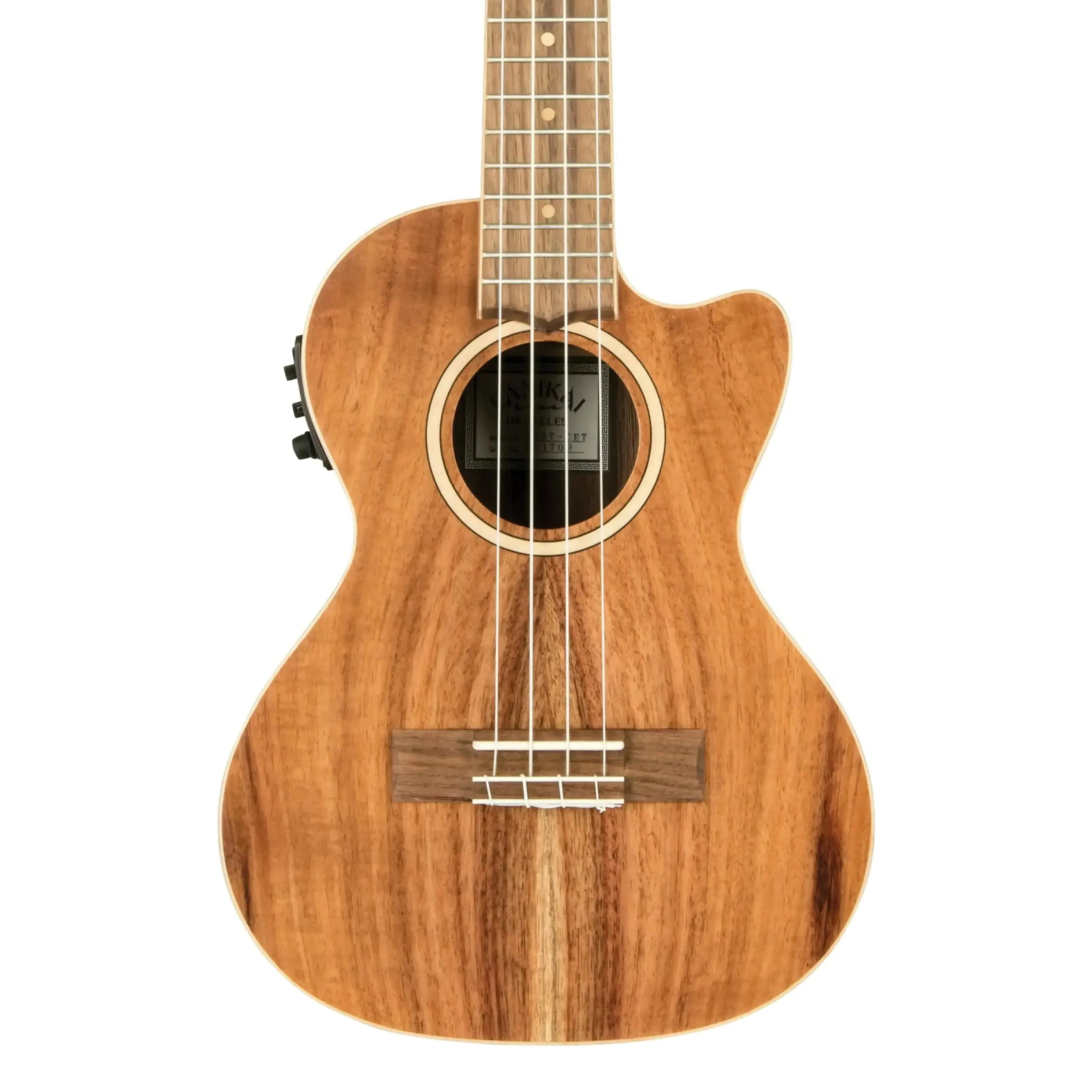 Lanikai ACST-CET Solid Acacia Top Tenor Ukulele w/ Pickup