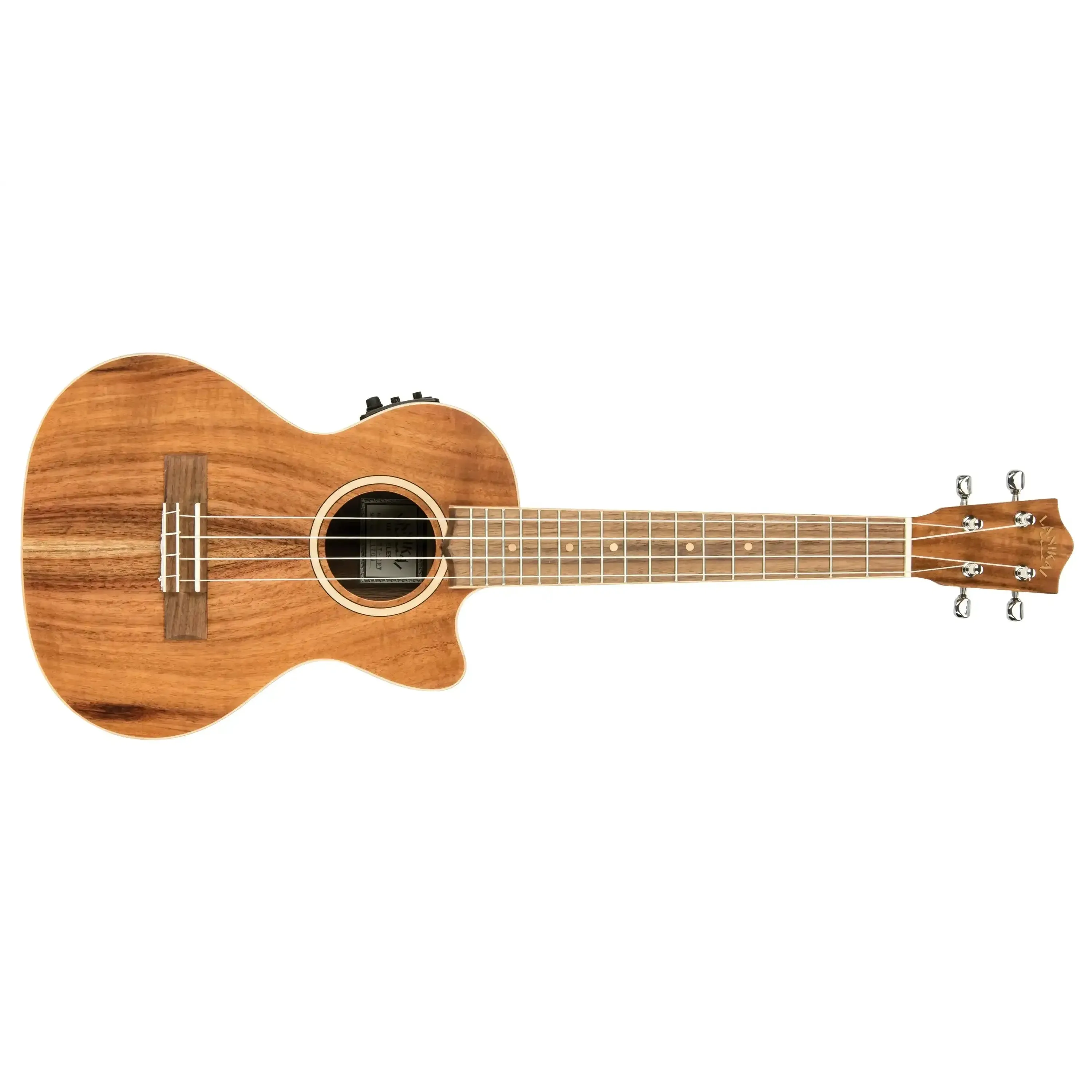 Lanikai ACST-CET Solid Acacia Top Tenor Ukulele w/ Pickup - Image 3