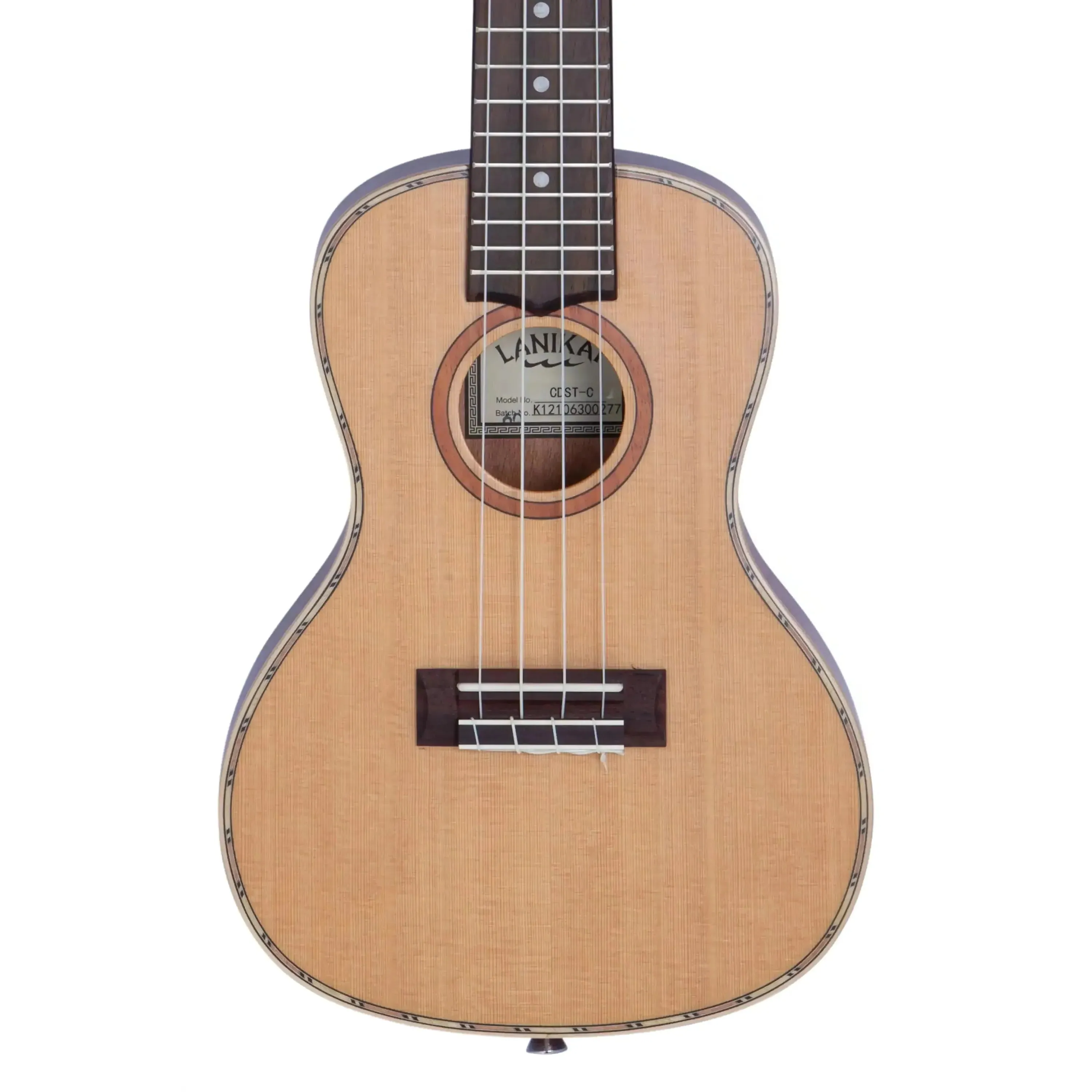 Lanikai CDST-C Solid Cedar Top Concert Ukulele
