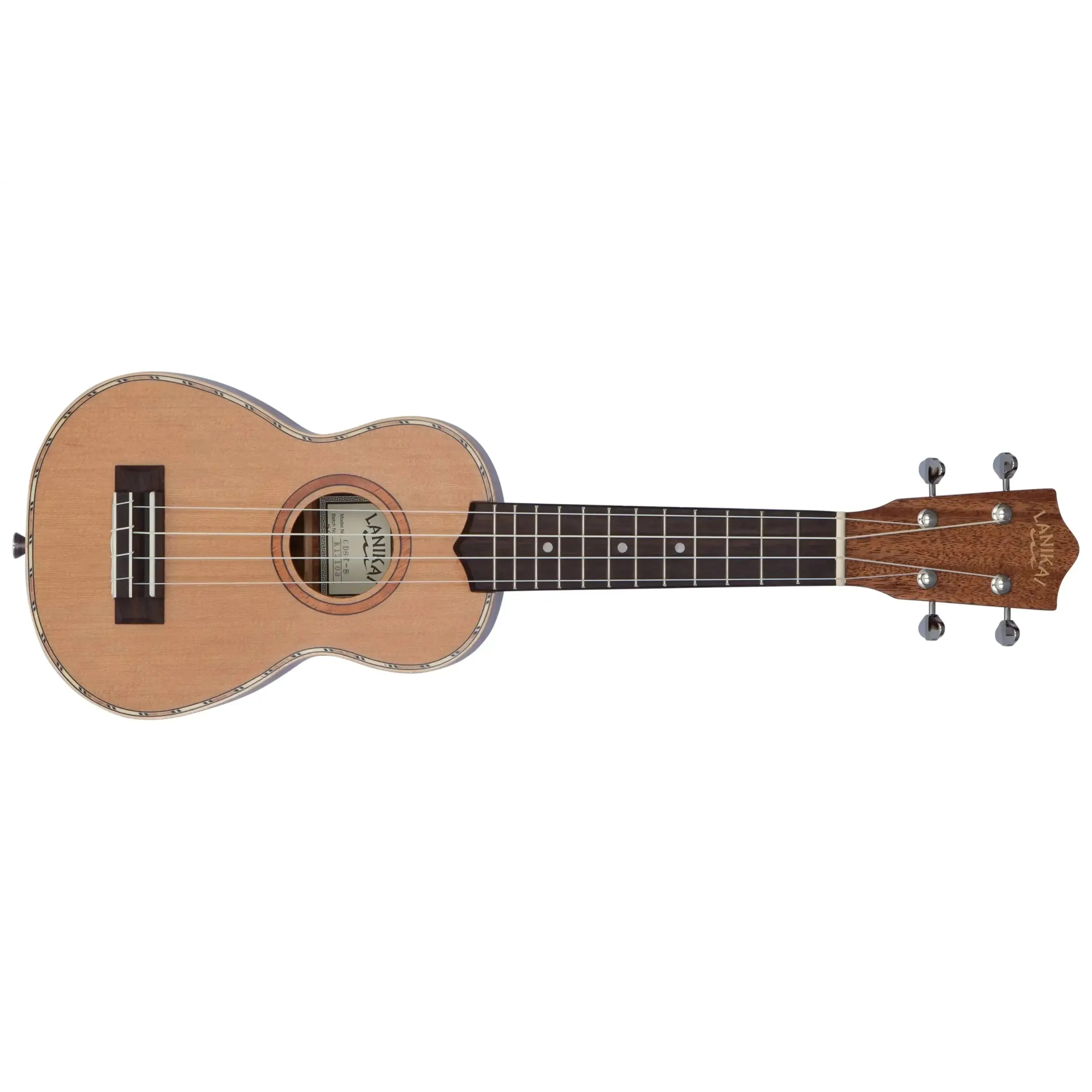 Lanikai CDST-S Solid Cedar Top Soprano Ukulele - Image 3