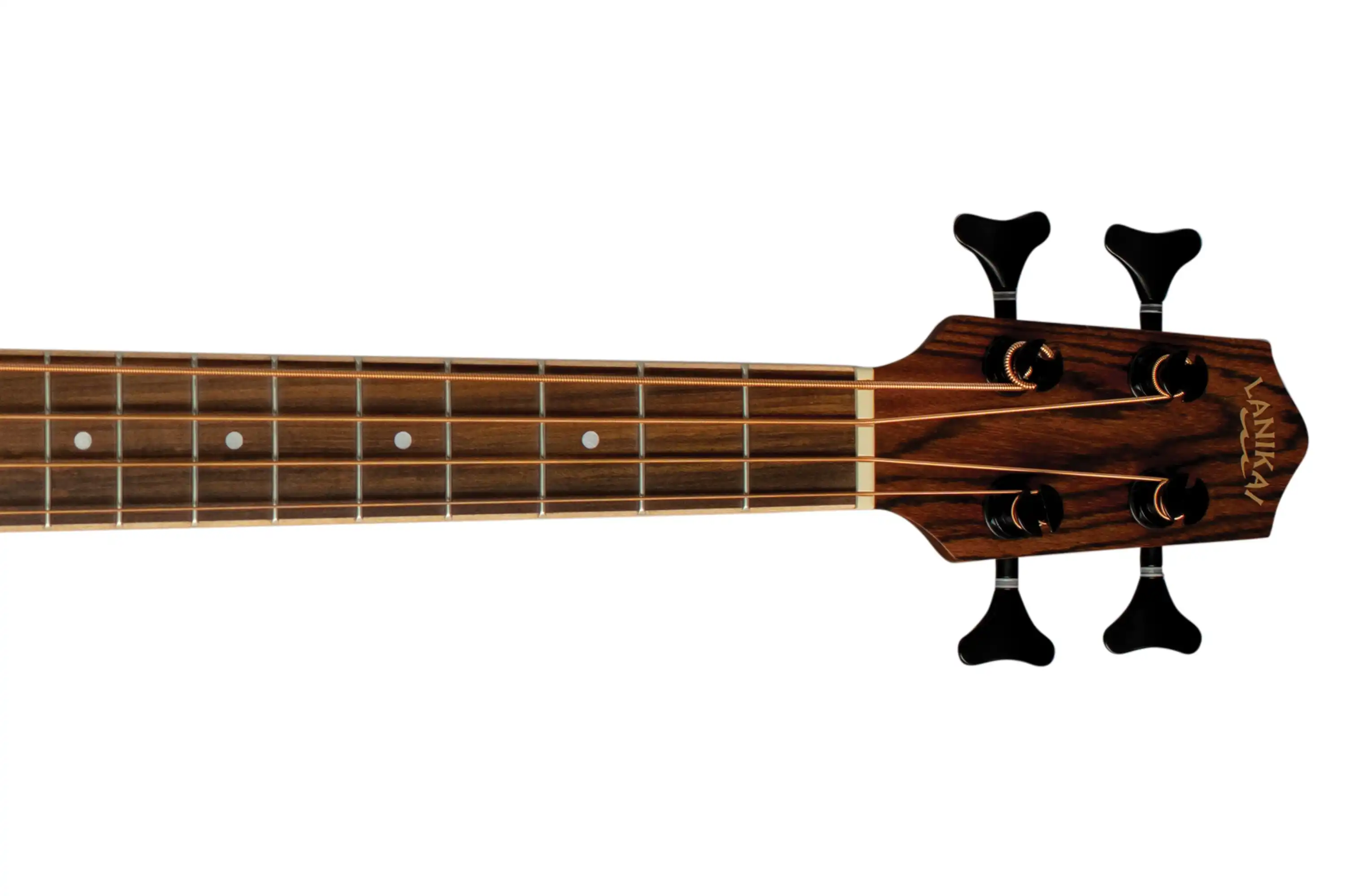 Lanikai FB-EBU Figured Bocote Acoustic-Electric Bass Ukulele - Image 5