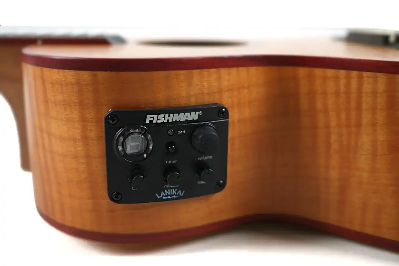 Lanikai FM-5CET Flame Maple 5-String Tenor Ukulele w/ Pickup - Image 4