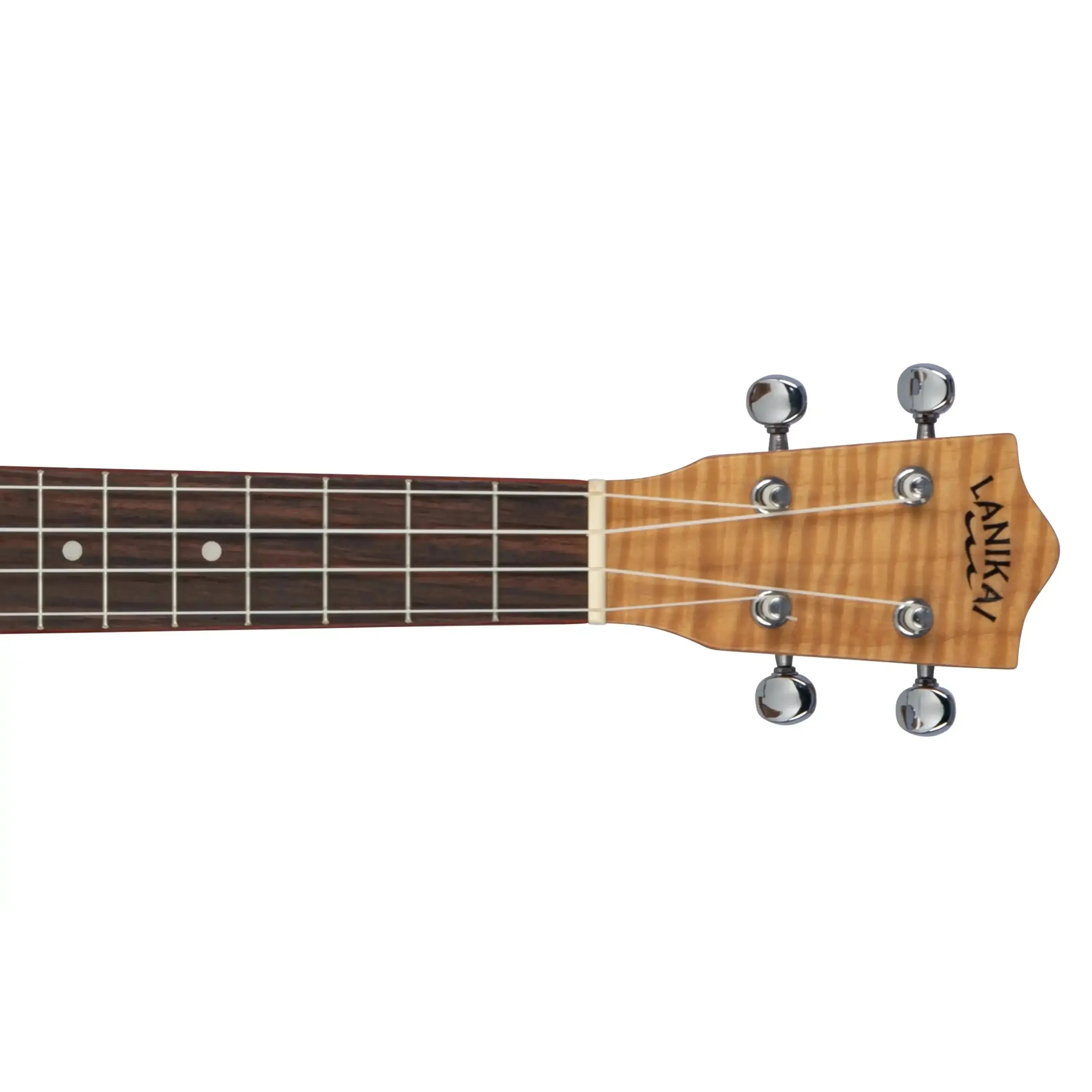 Lanikai FM-CETT Flame Maple Slimline Tenor Ukulele w/ Pickup - Image 5