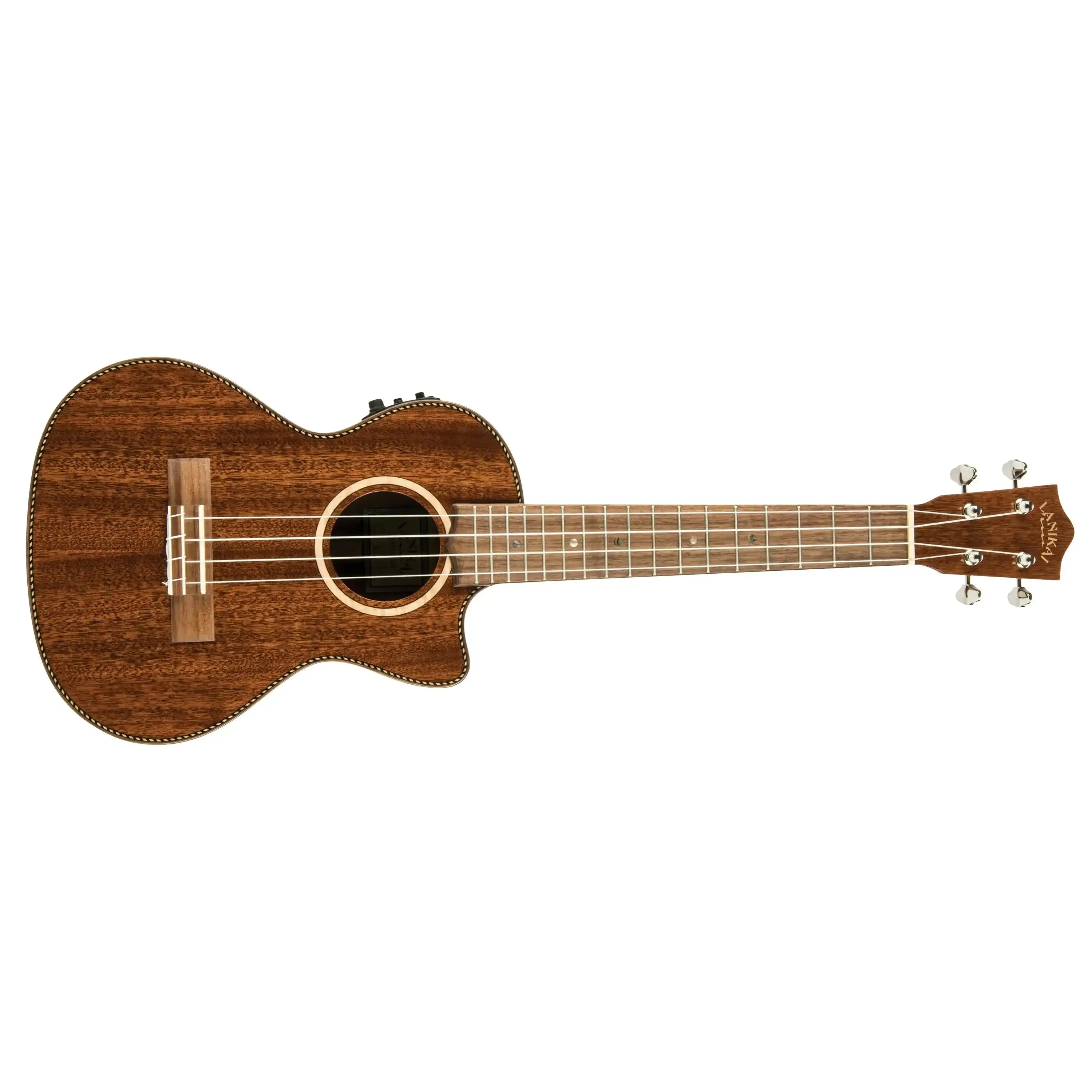 Lanikai MAS-CET Solid Mahogany Tenor Ukulele w/ Pickup - Image 3