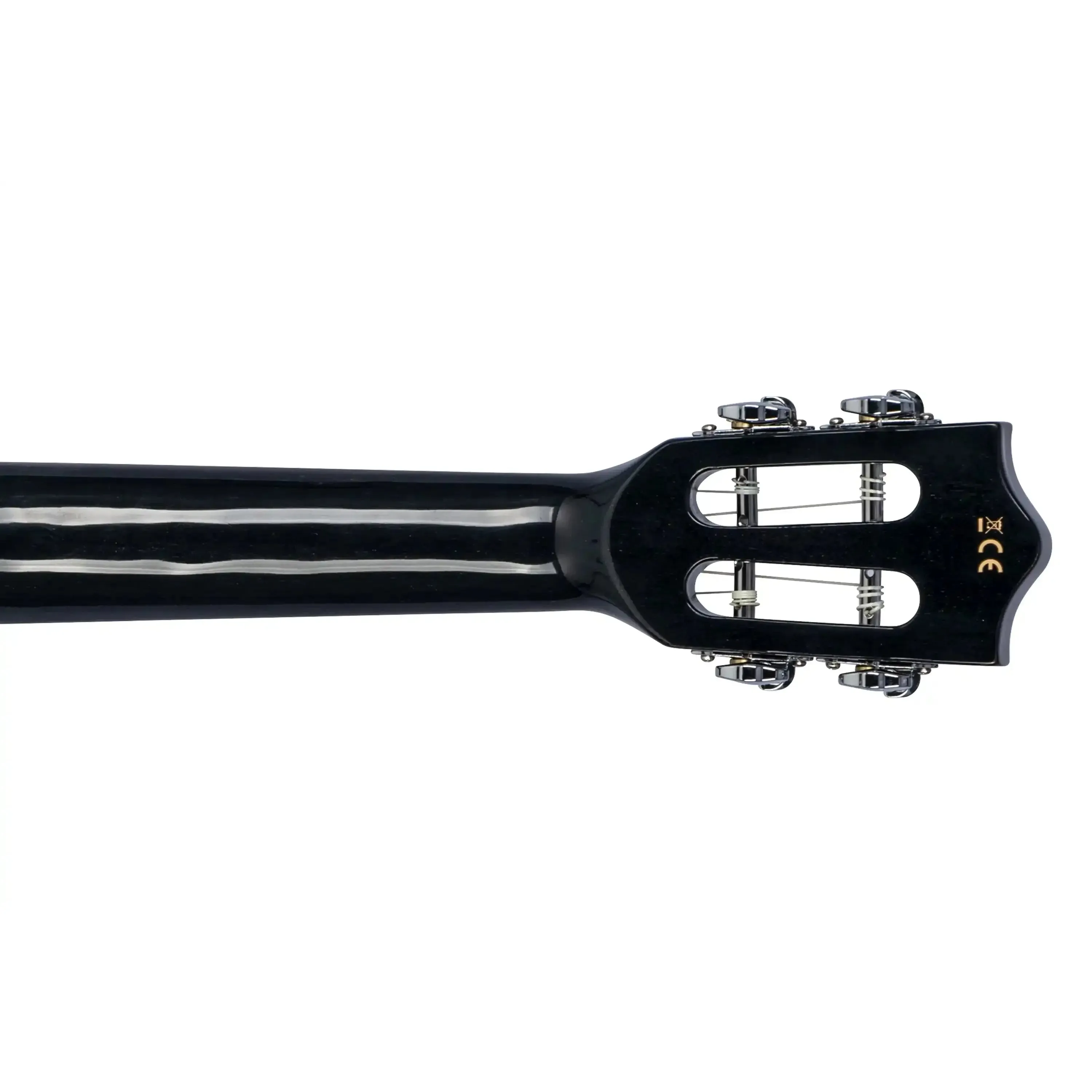 Lanikai QM-BKCEC Black Quilted Maple Concert Ukulele w/ Pickup - Image 5