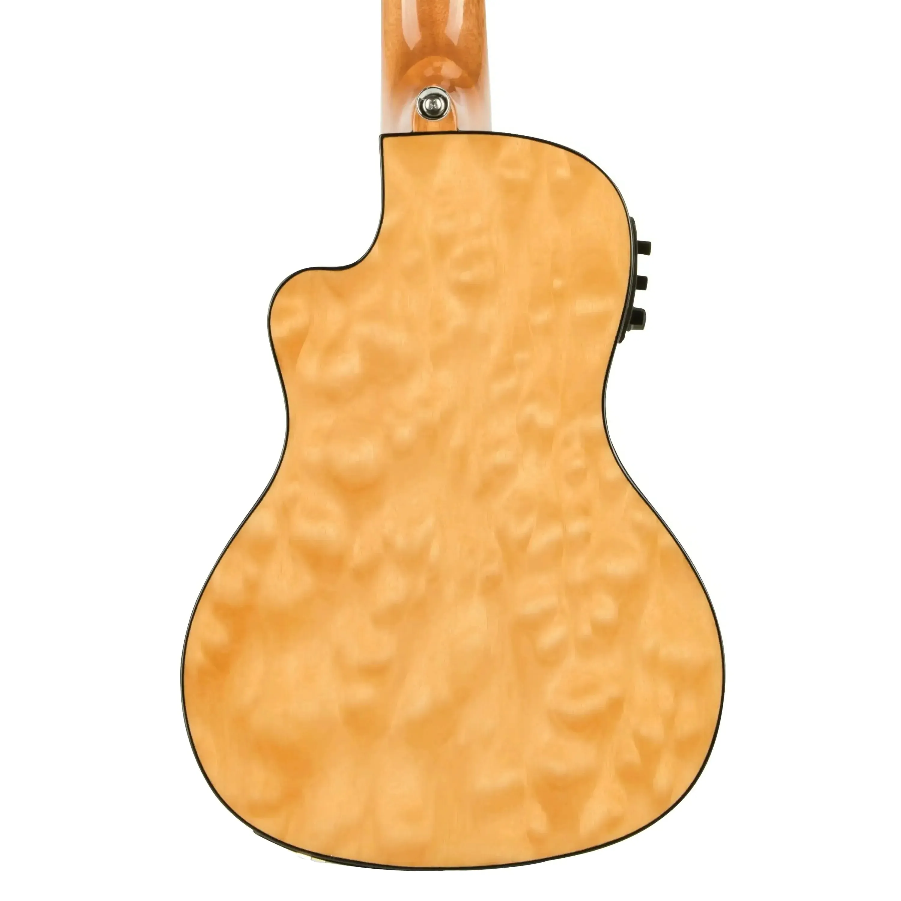 Lanikai QM-NACEC Natural Quilted Maple Concert Ukulele w/ Pickup - Image 2