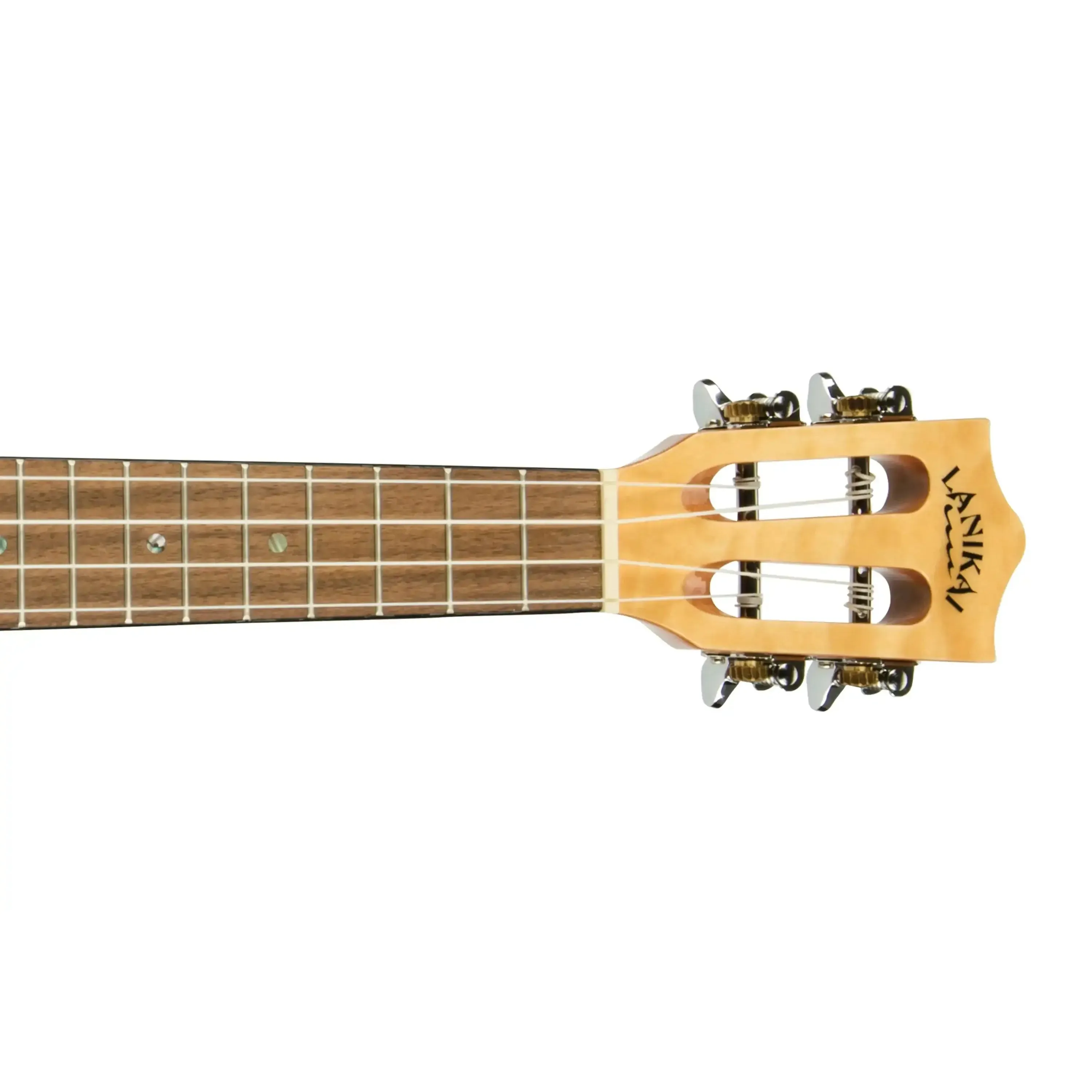 Lanikai QM-NACEC Natural Quilted Maple Concert Ukulele w/ Pickup - Image 5