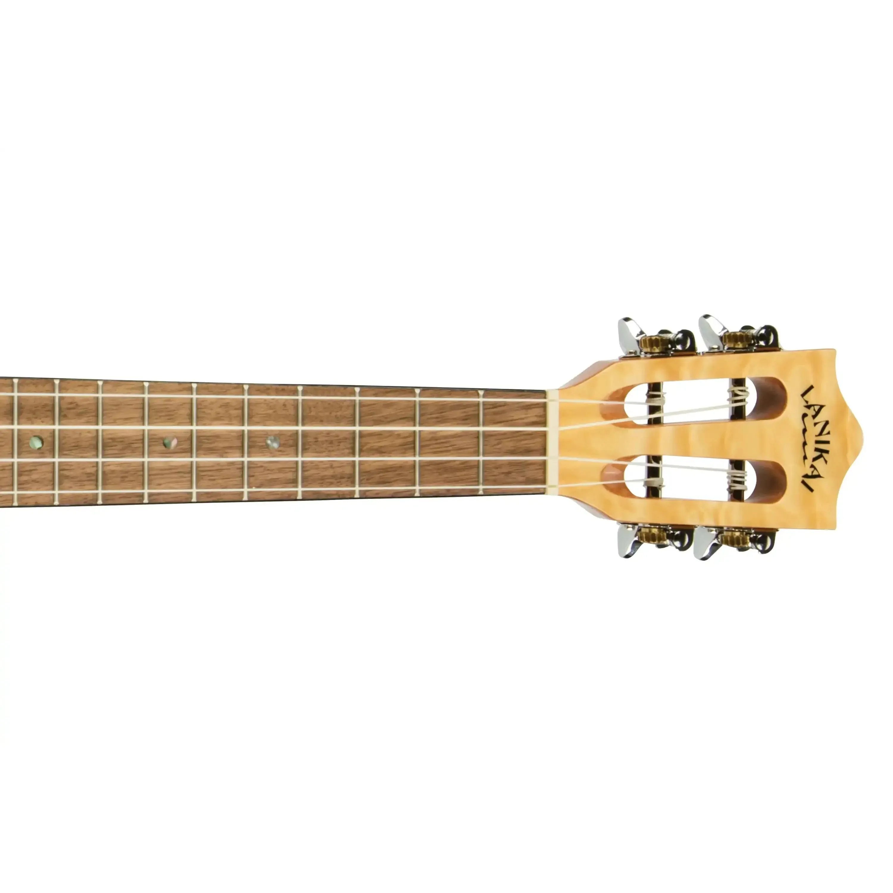Lanikai QM-NACET Natural Quilted Maple Tenor Ukulele w/ Pickup - Image 5