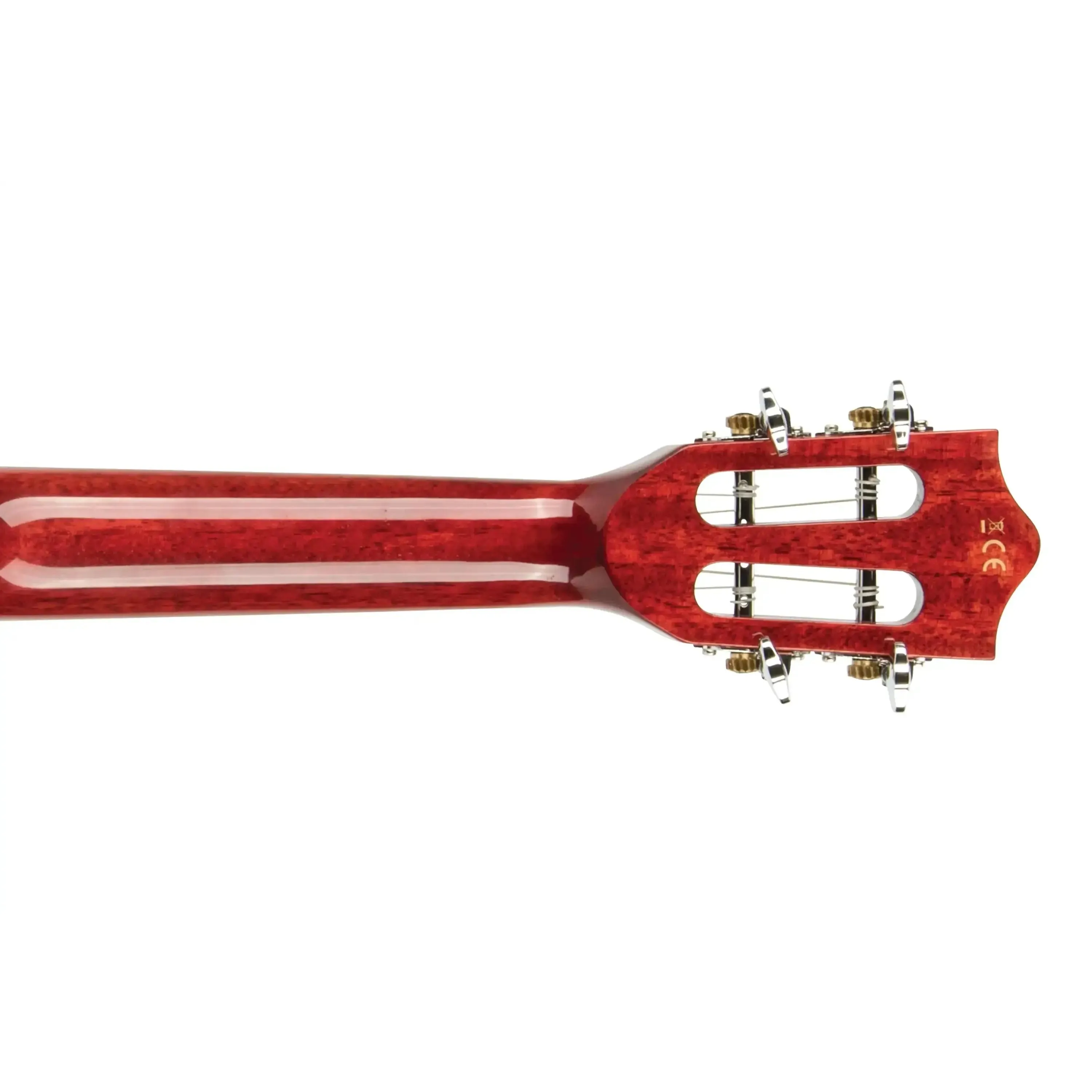 Lanikai QM-RDCEC Red Quilted Maple Concert Ukulele w/ Pickup - Image 6