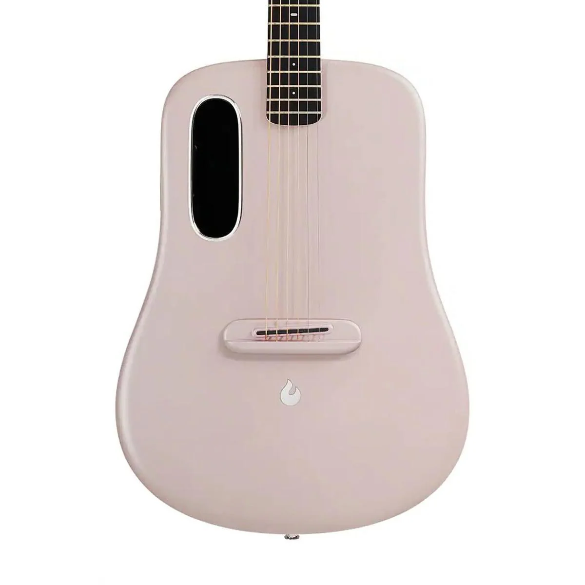 Lava Me 3 38" Carbon Fiber Acoustic-Electric Guitar - Pink