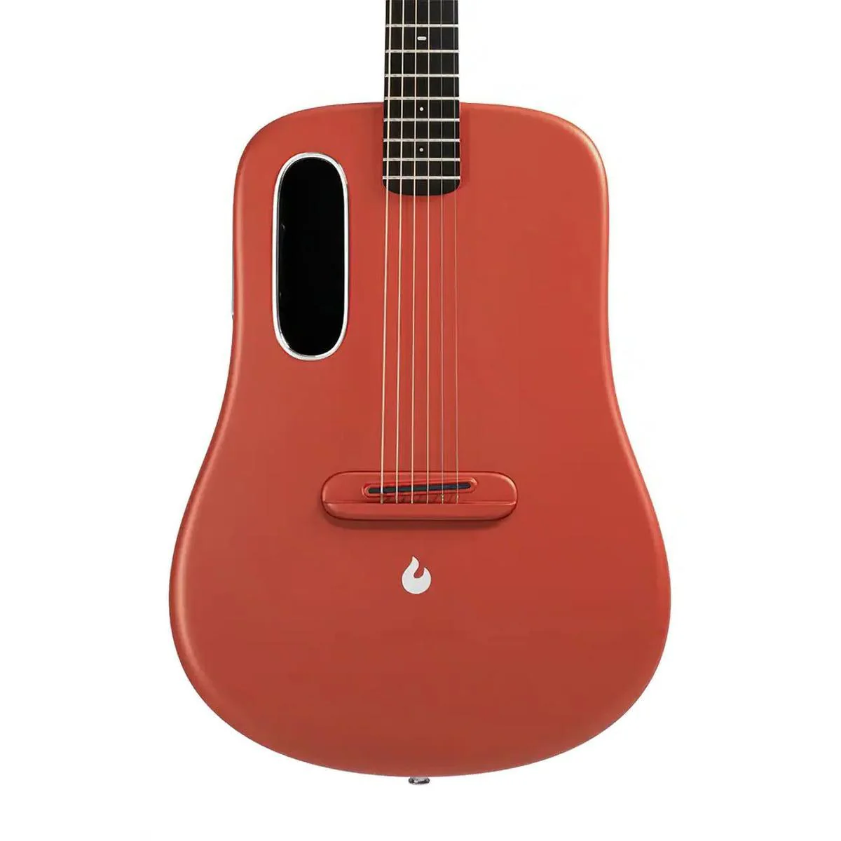 Lava Me 3 38" Carbon Fiber Acoustic-Electric Guitar - Red