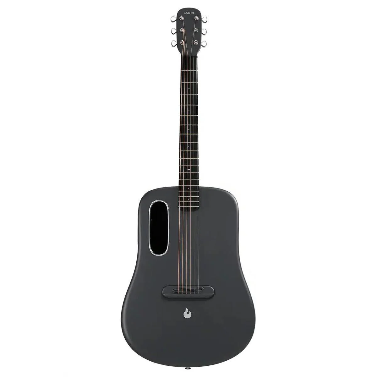 Lava Me 3 38" Carbon Fiber Acoustic-Electric Guitar - Space Grey - Image 2