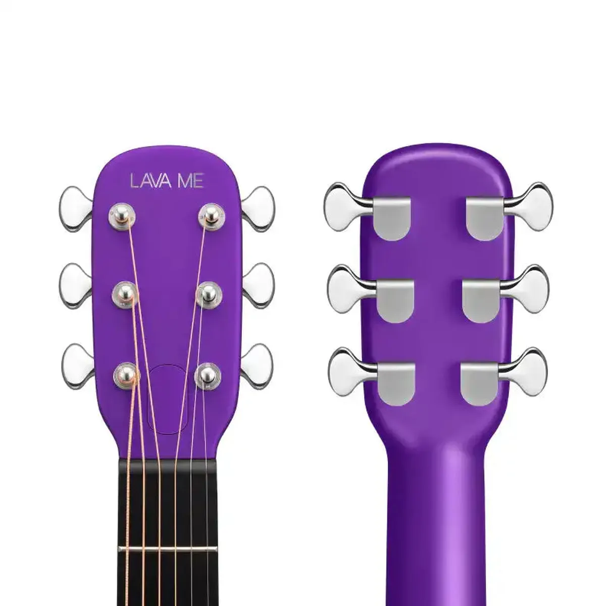 LAVA ME 4 36" Carbon Fiber Acoustic-Electric Guitar - Purple - Image 7