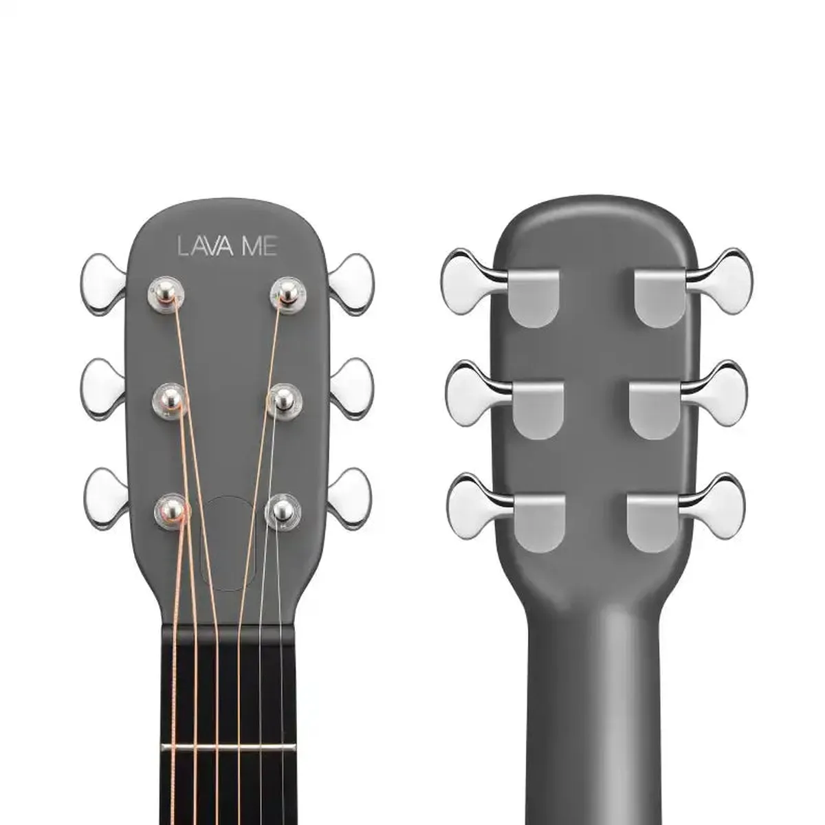 LAVA ME 4 38" Carbon Fiber Acoustic-Electric Guitar - Space Grey - Image 7