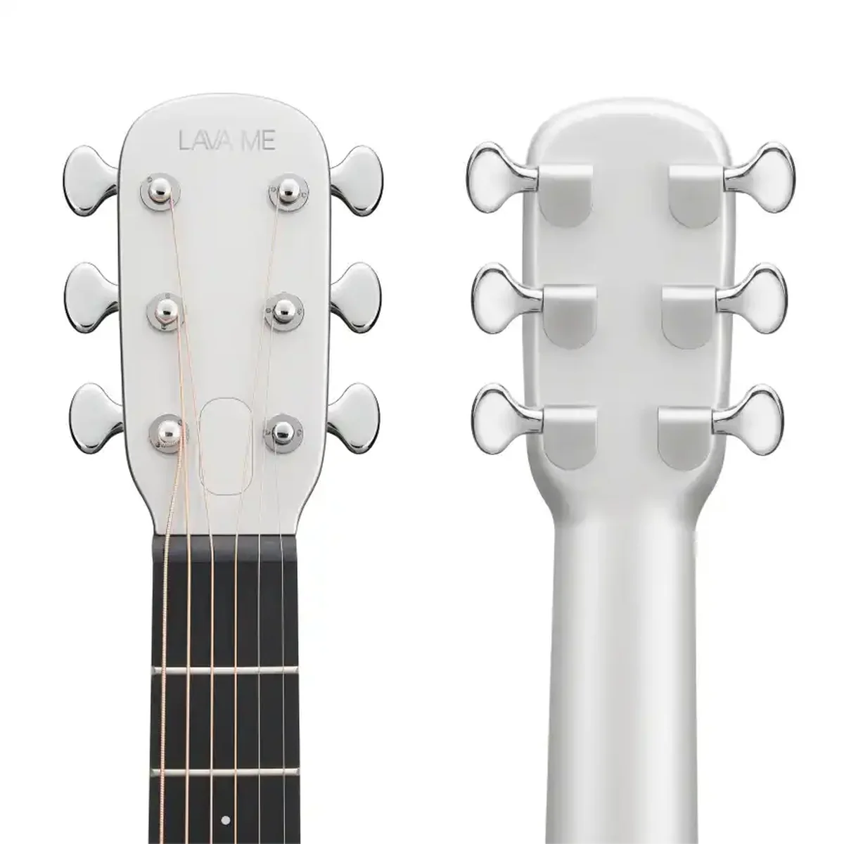 LAVA ME Air 36" Carbon Fiber Acoustic-Electric Guitar - Silver - Image 6