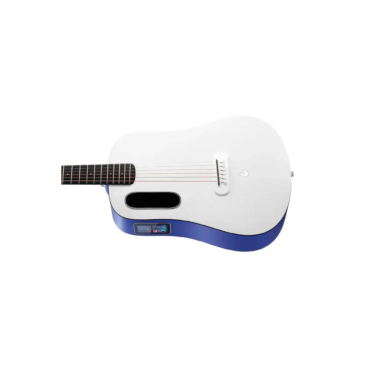 LAVA ME PLAY 36" HPL Acoustic-Electric Guitar - Deep Blue/Frost White